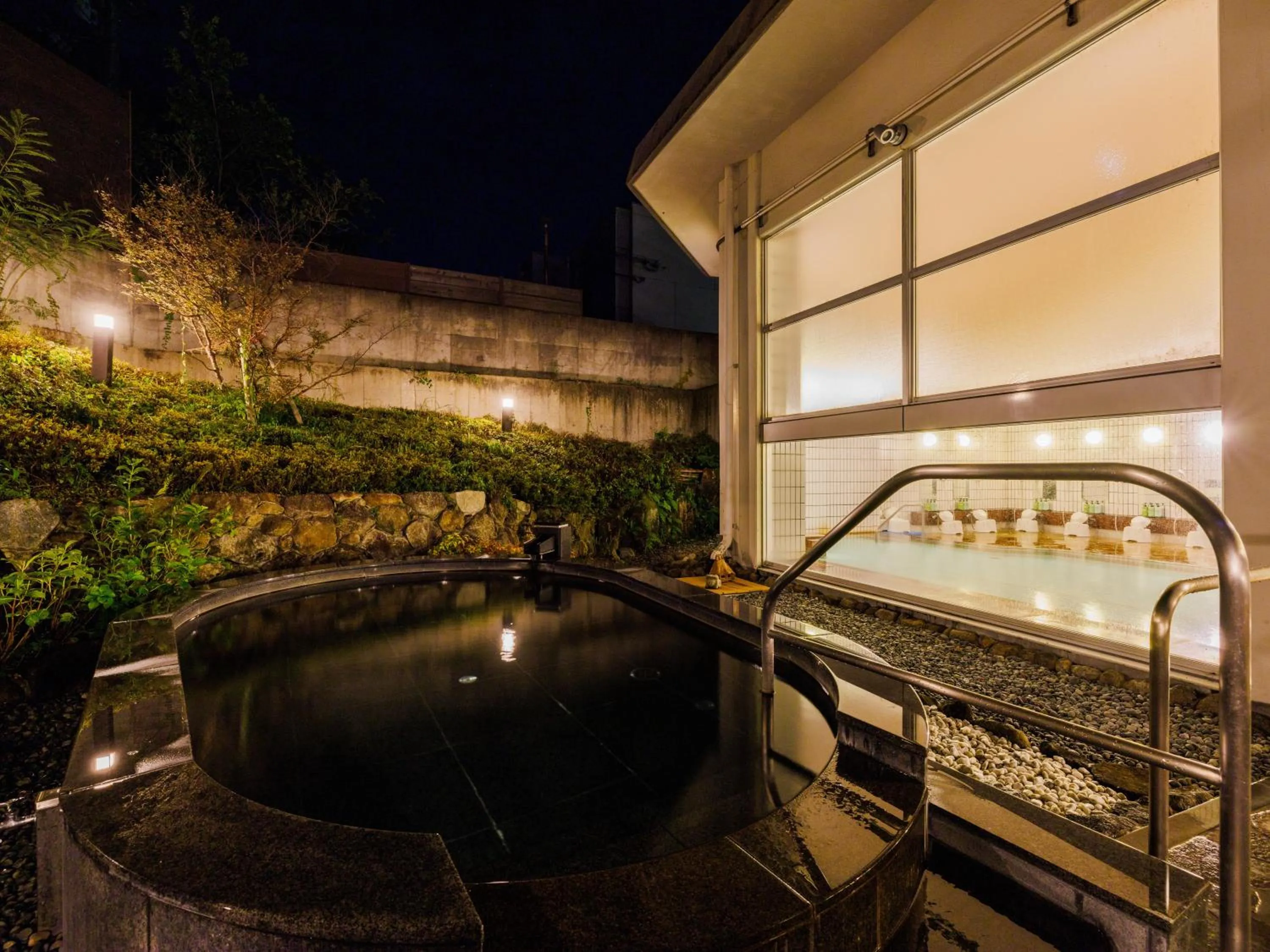 Hot Spring Bath in KAMENOI HOTEL Yamato Heguri