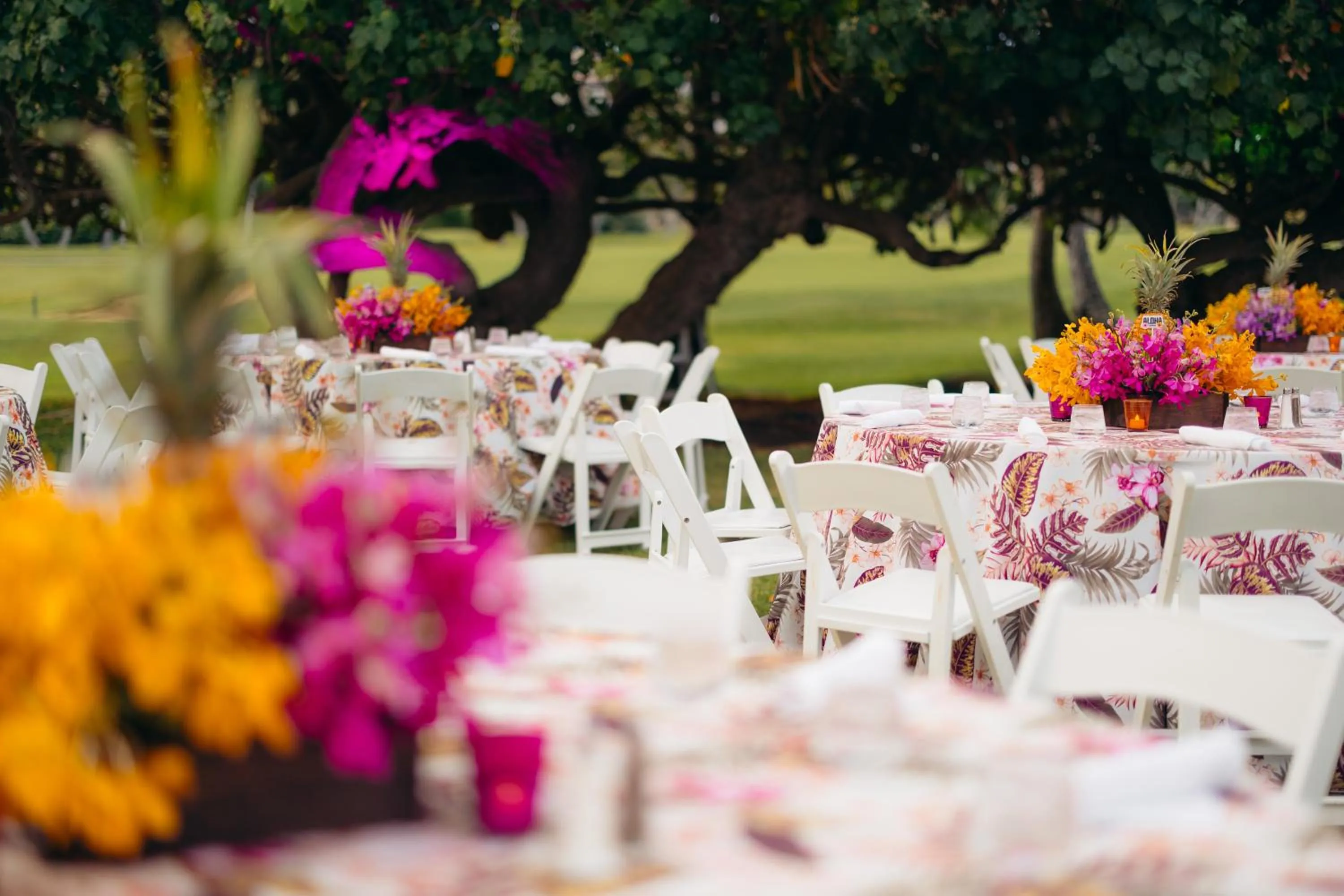 wedding in The Kahala Hotel and Resort