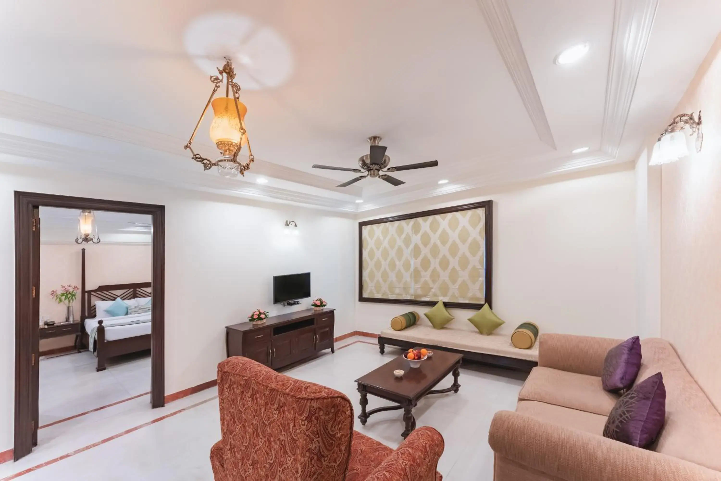 Deluxe Suite with Darshan Convenience & Ticket Support - single occupancy in Shree Vallabh Vilas Lords Plaza Nathdwara - Pure Veg Deluxe Suite with Darshan Convenience & Ticket Support - single occupancy in Shree Vallabh Vilas Lords Plaza Nathdwara - Pure Veg