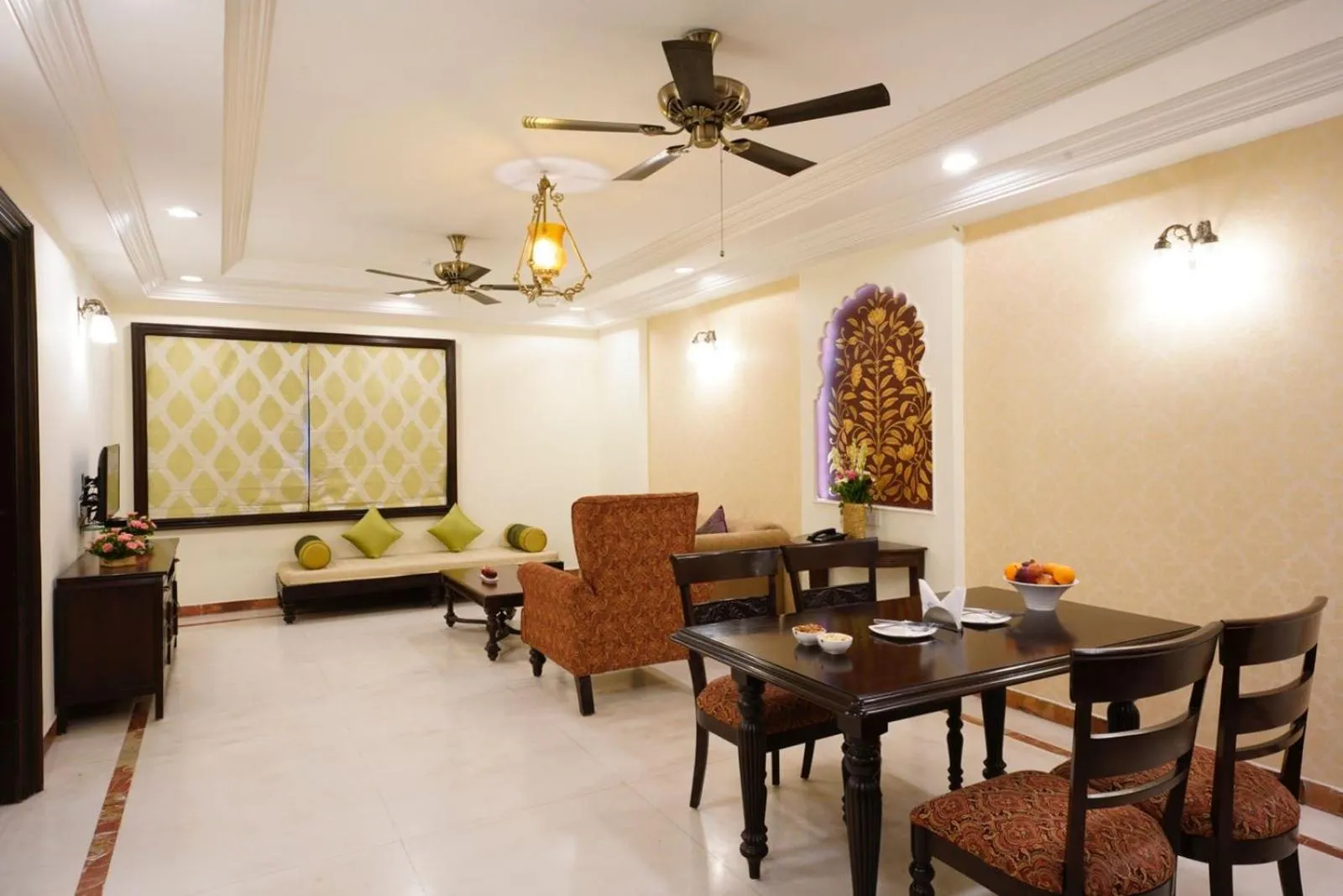Dining area in Shree Vallabh Vilas Lords Plaza Nathdwara - Pure Veg