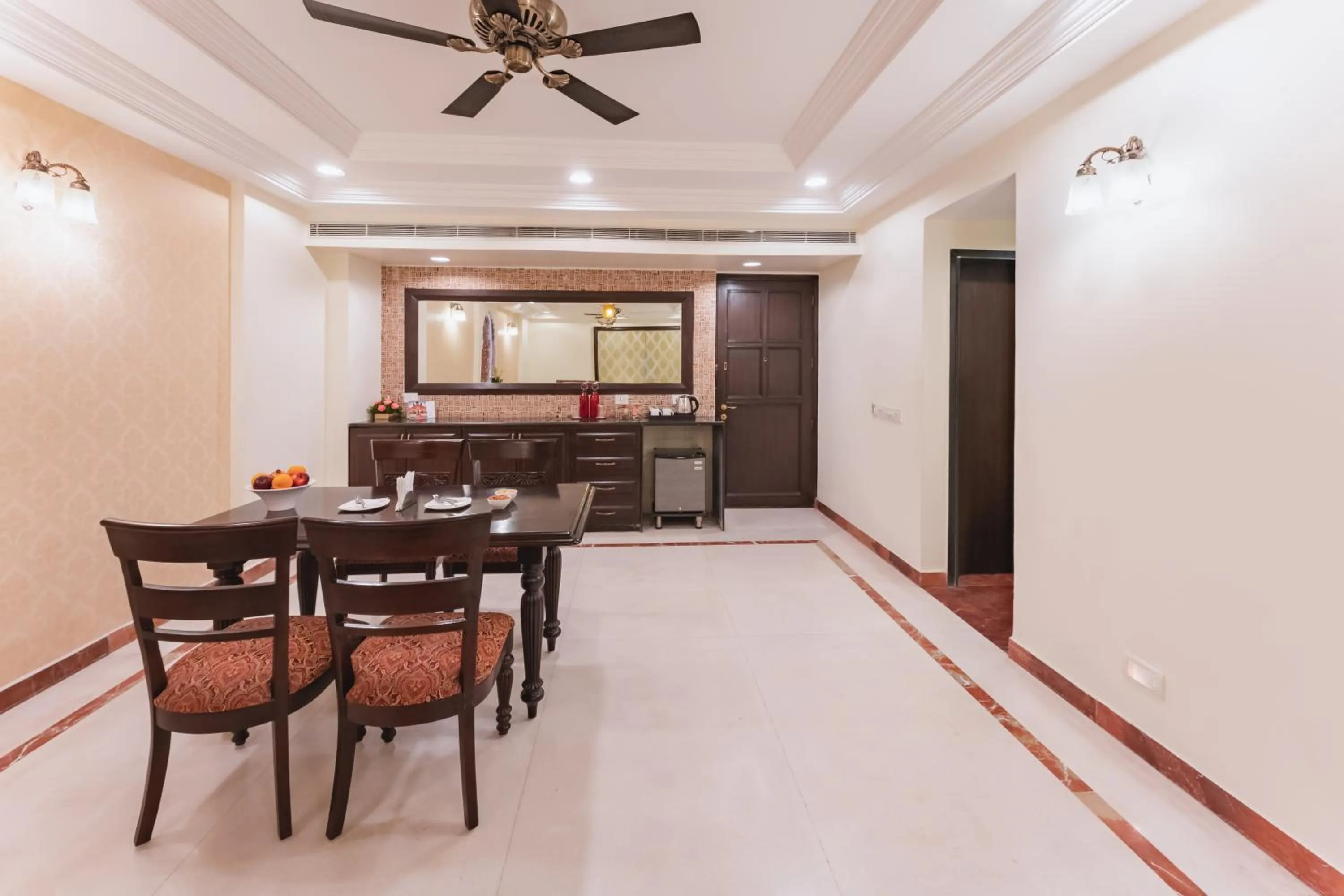 Living room in Shree Vallabh Vilas Lords Plaza Nathdwara - Pure Veg