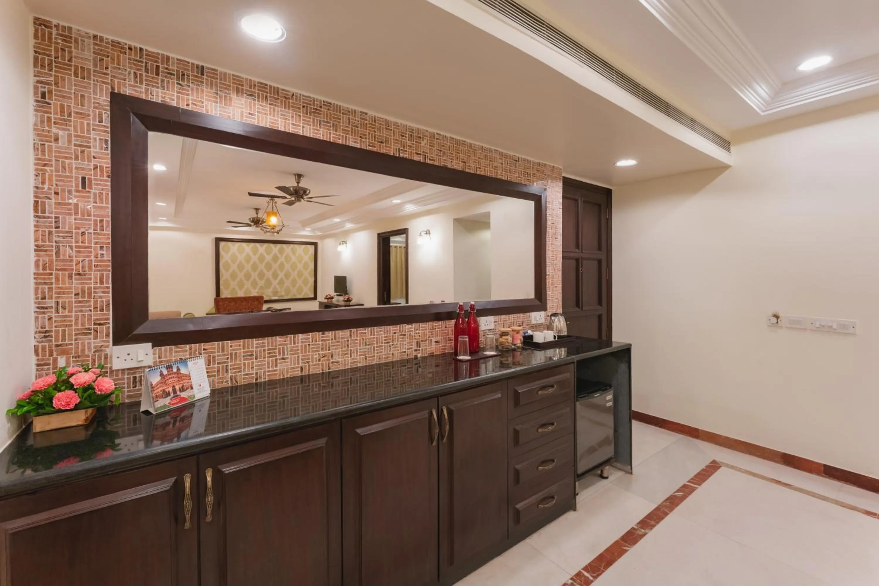 Living room in Shree Vallabh Vilas Lords Plaza Nathdwara - Pure Veg