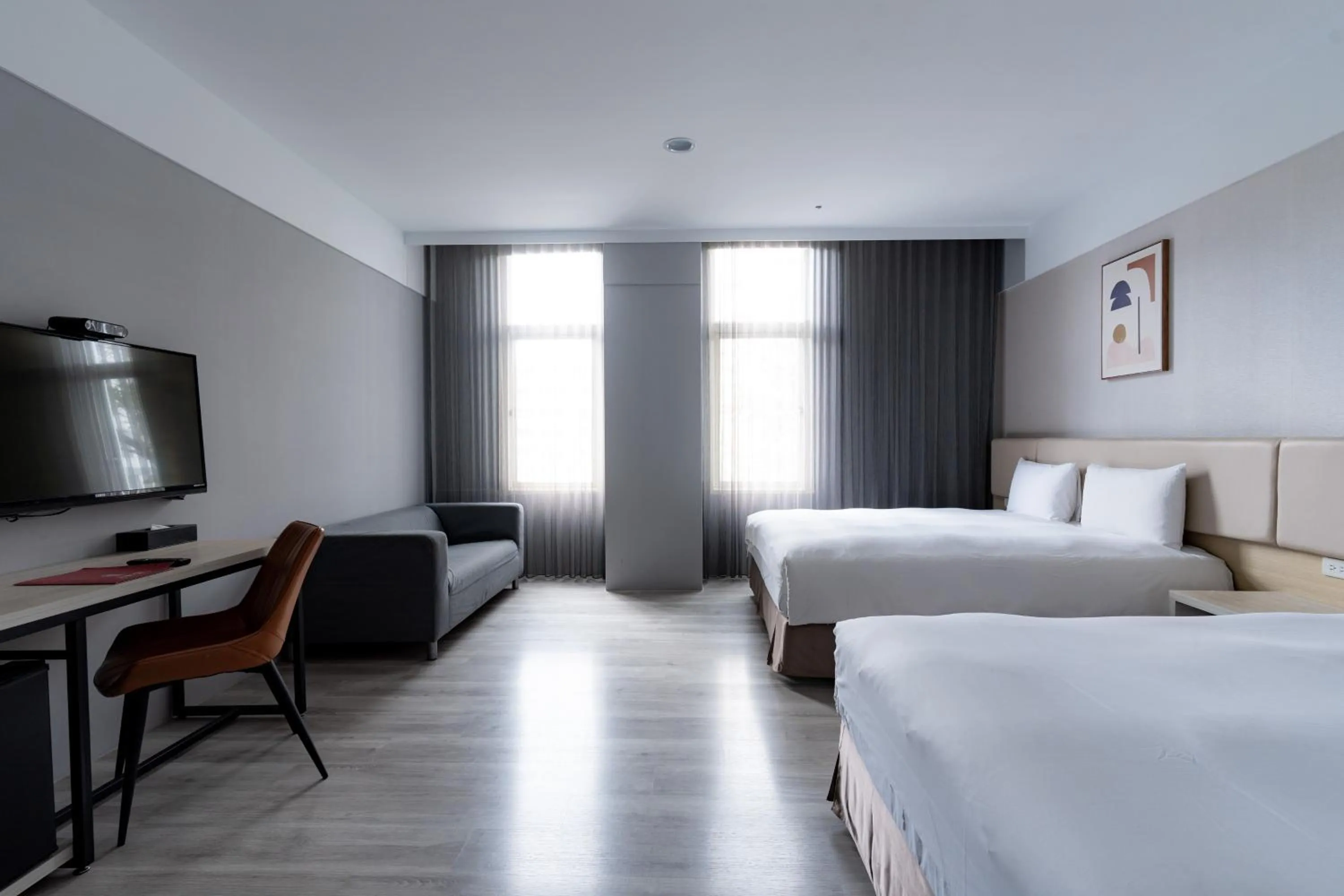 Bed in Fengjia JinRui Hotel