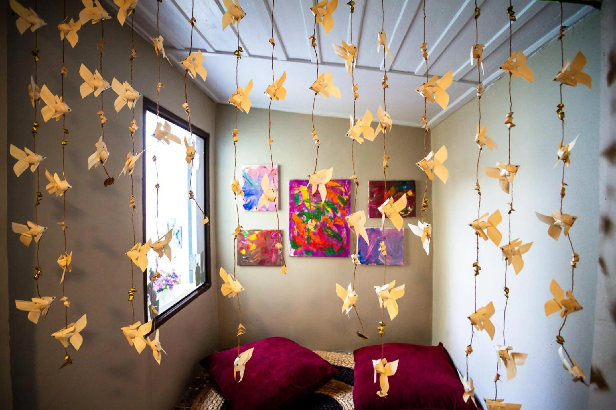 Decorative detail in Baan Suan Krung Kao