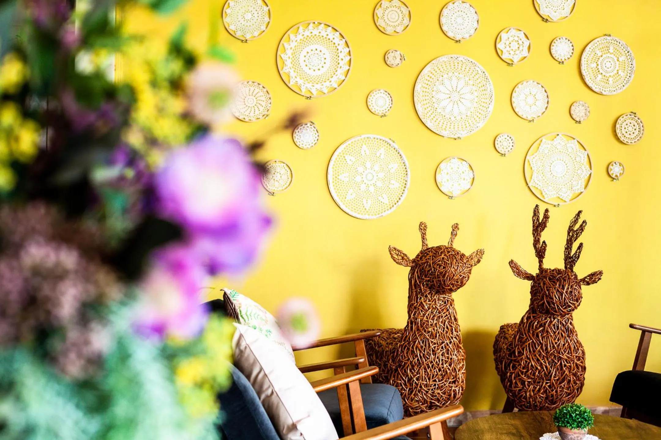 Decorative detail in Baan Suan Krung Kao