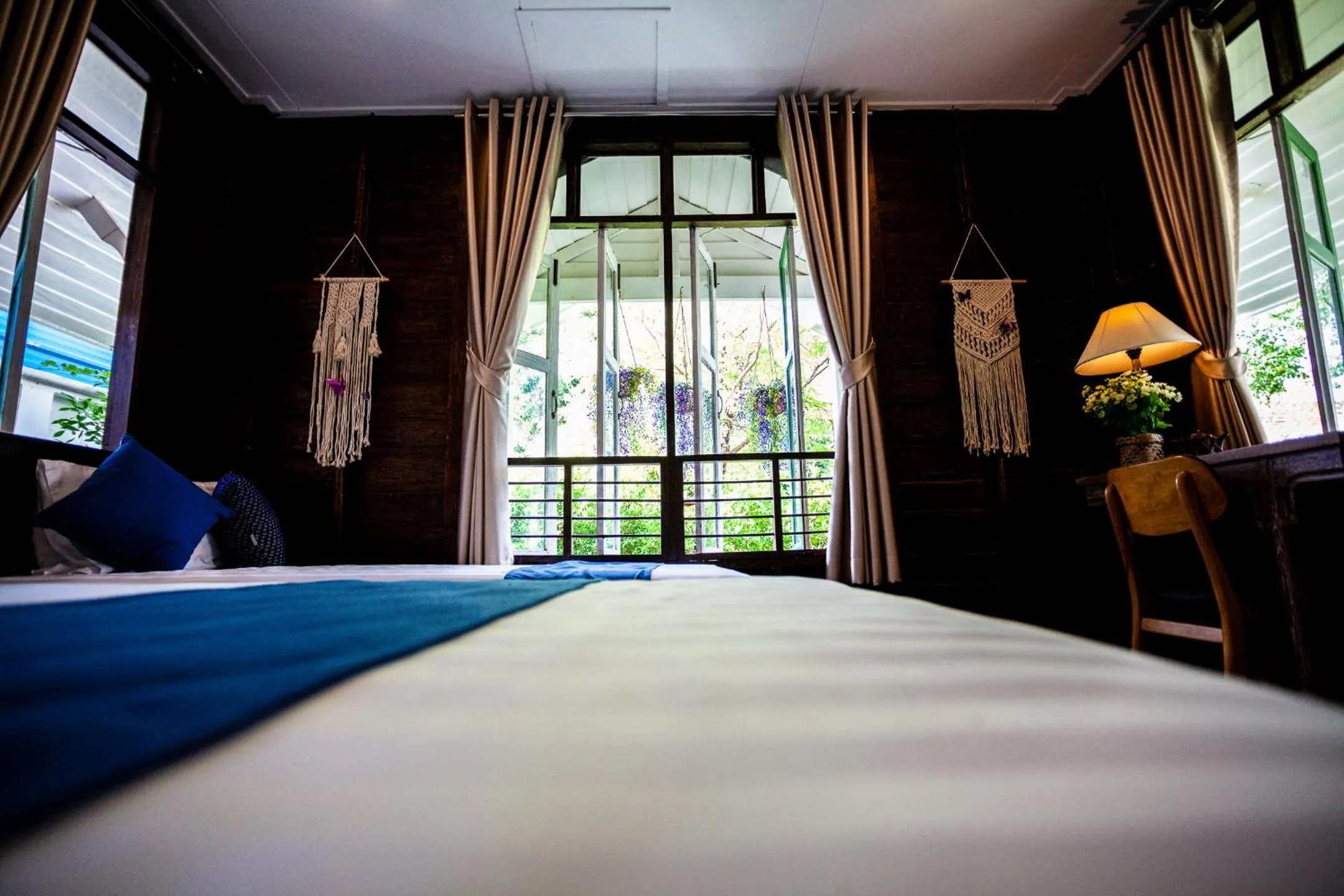 Bed in Baan Suan Krung Kao