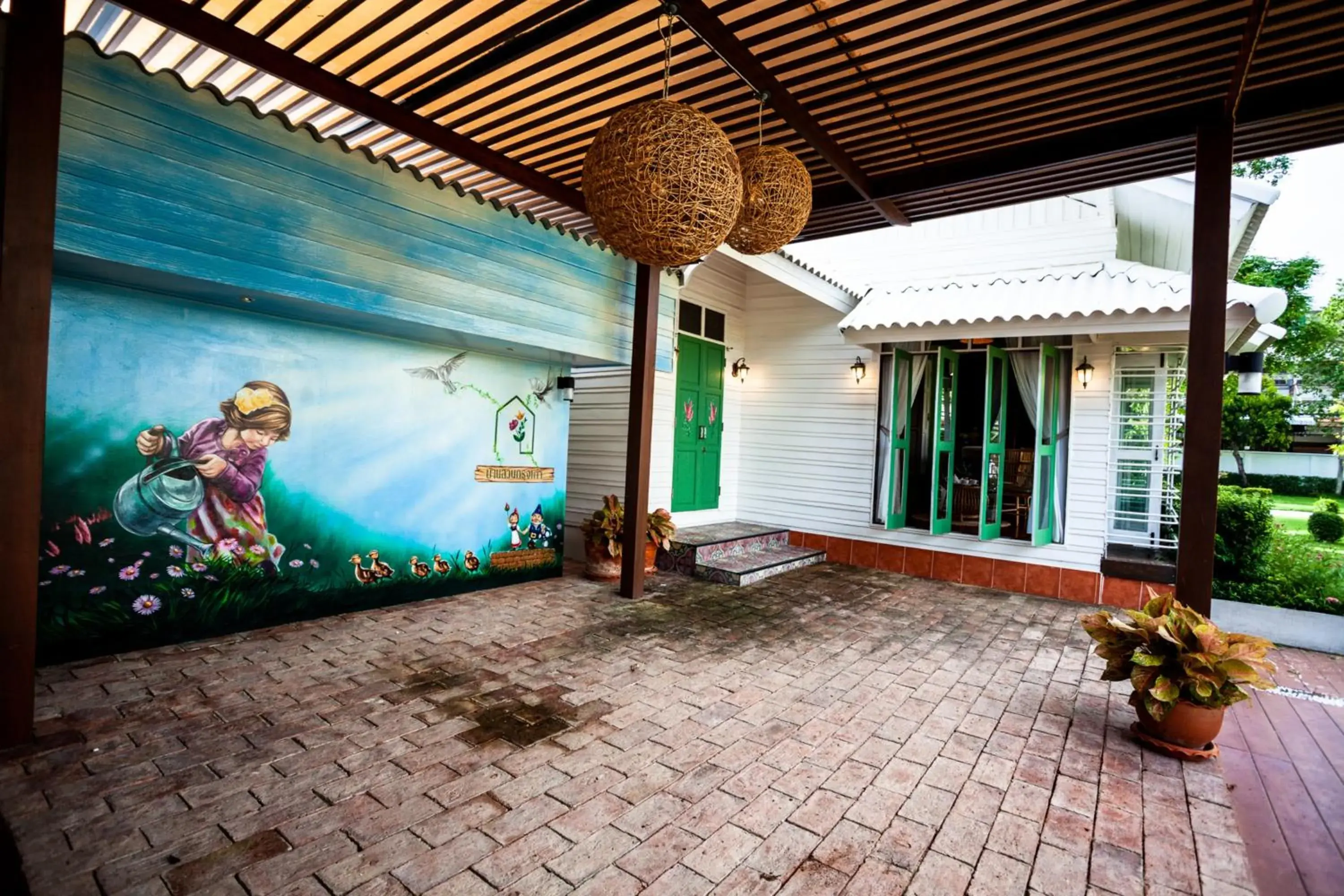 Property building in Baan Suan Krung Kao Property building in Baan Suan Krung Kao