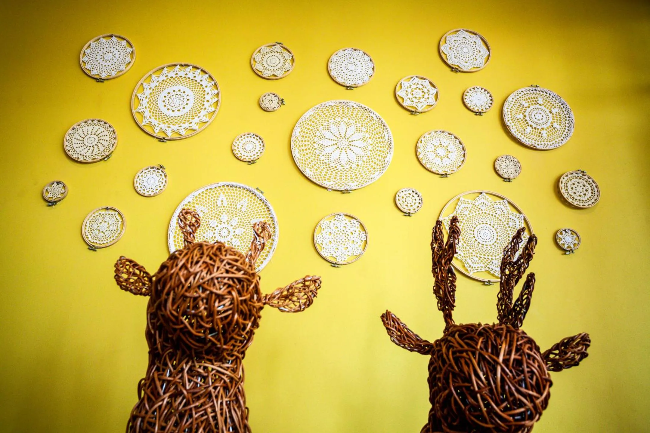 Decorative detail in Baan Suan Krung Kao