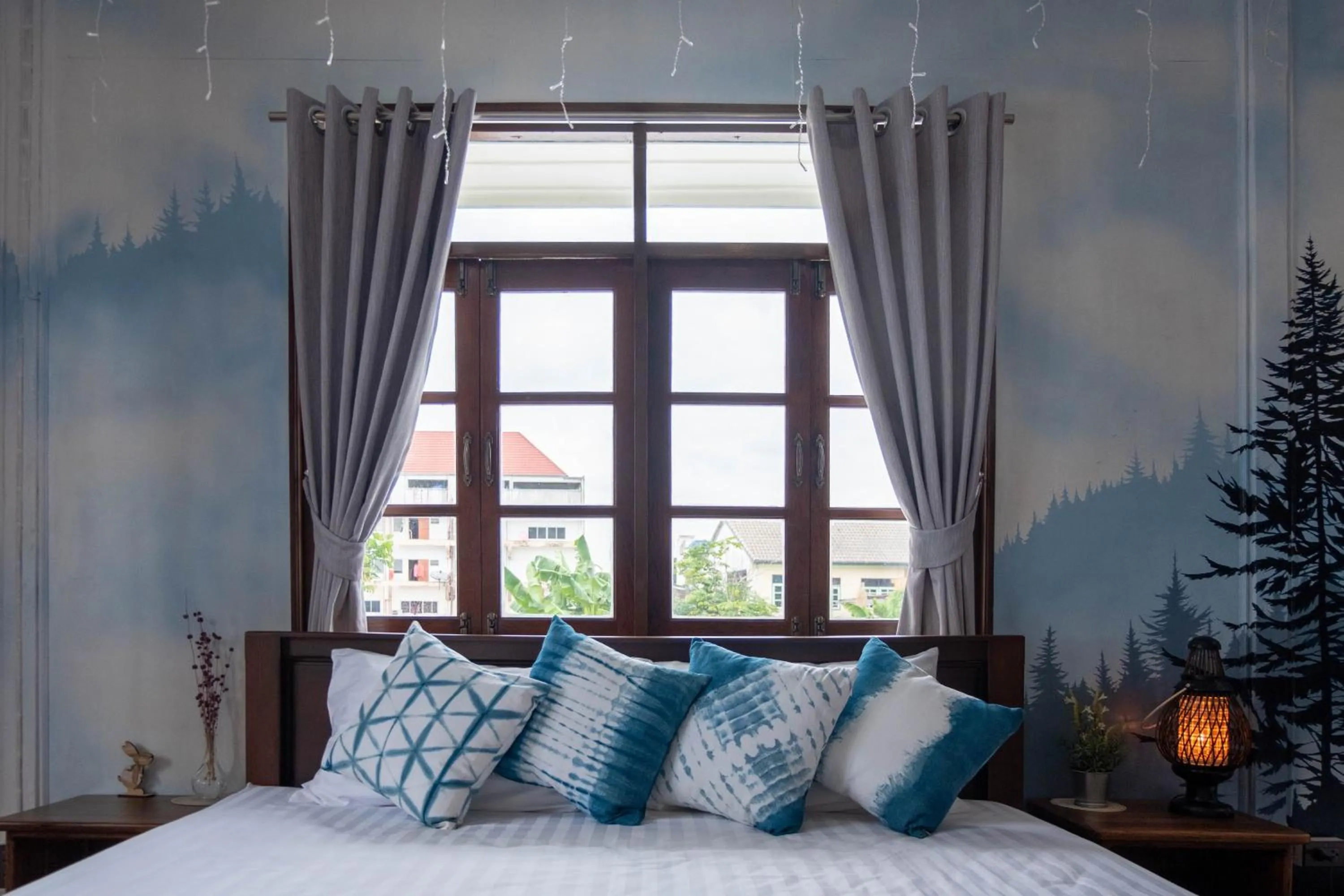 Bed in Baan Suan Krung Kao