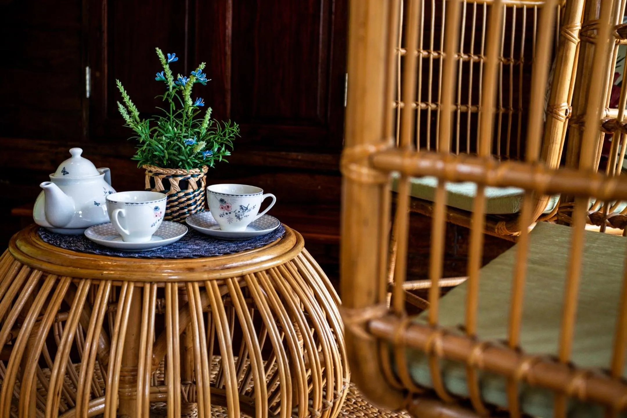 Decorative detail in Baan Suan Krung Kao