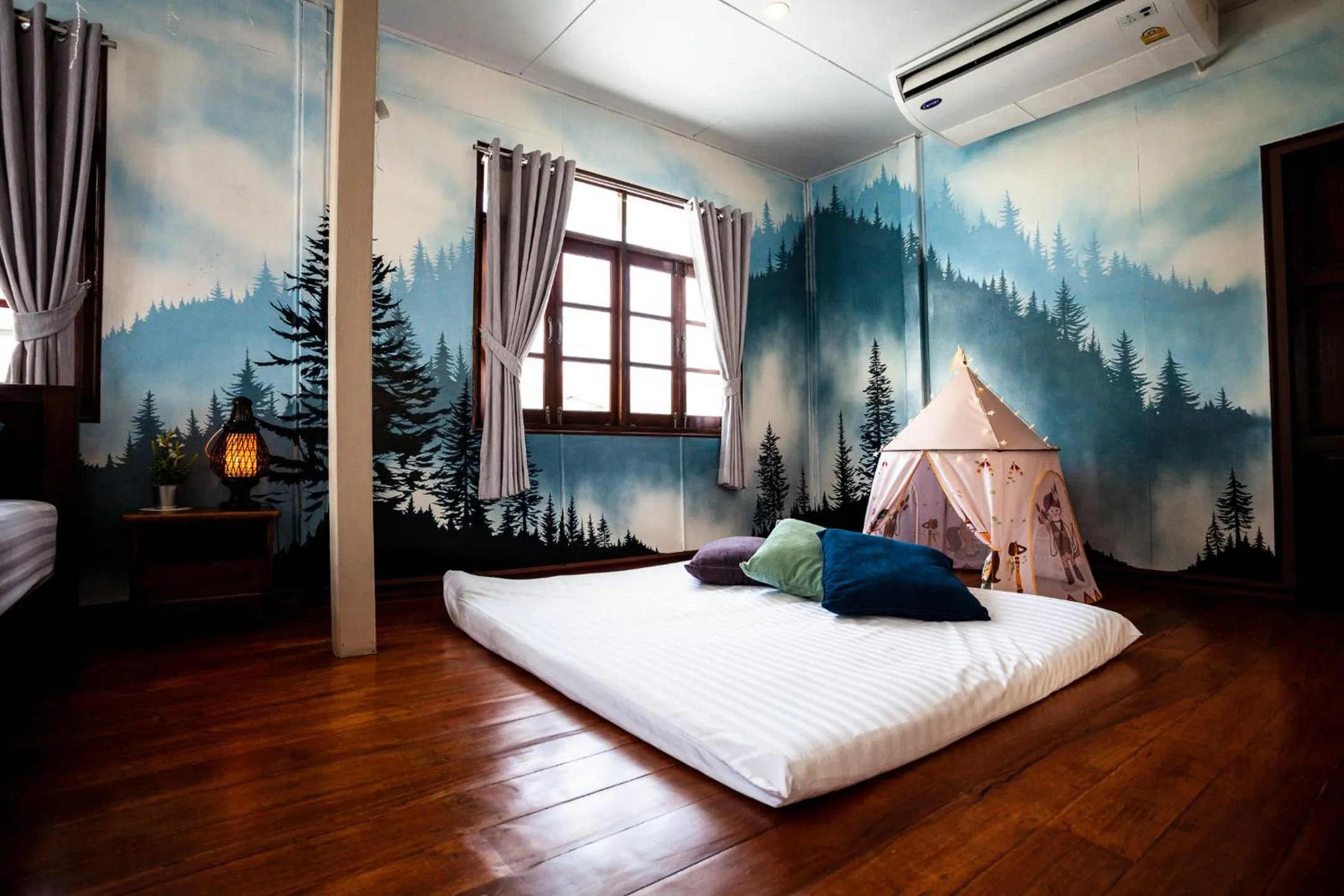 Bed in Baan Suan Krung Kao