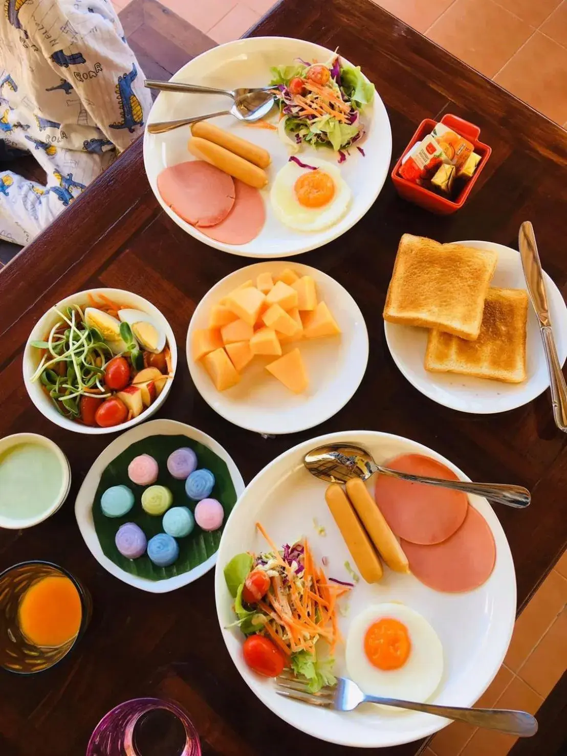 Breakfast in Baan Suan Krung Kao Breakfast in Baan Suan Krung Kao