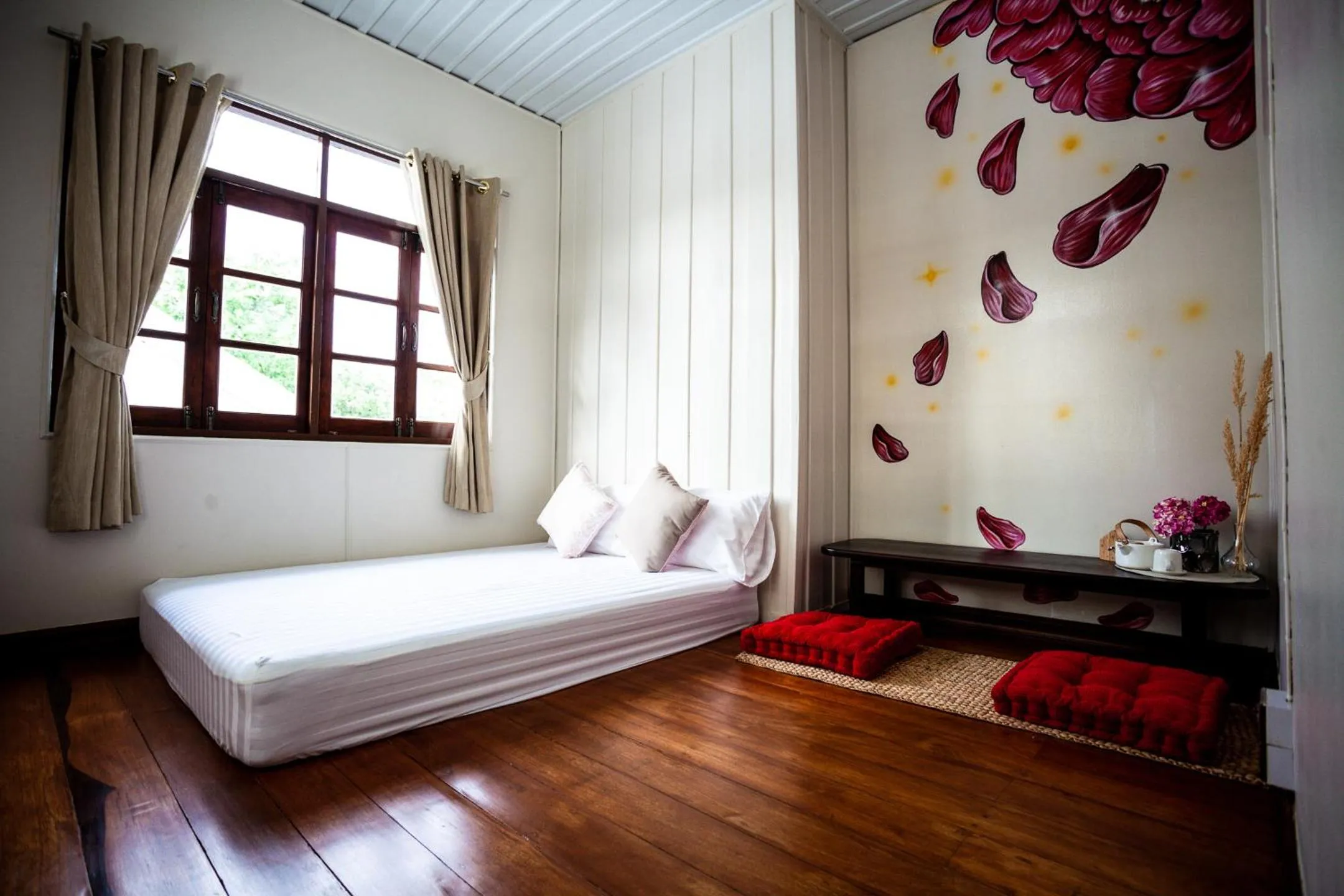 Bed in Baan Suan Krung Kao