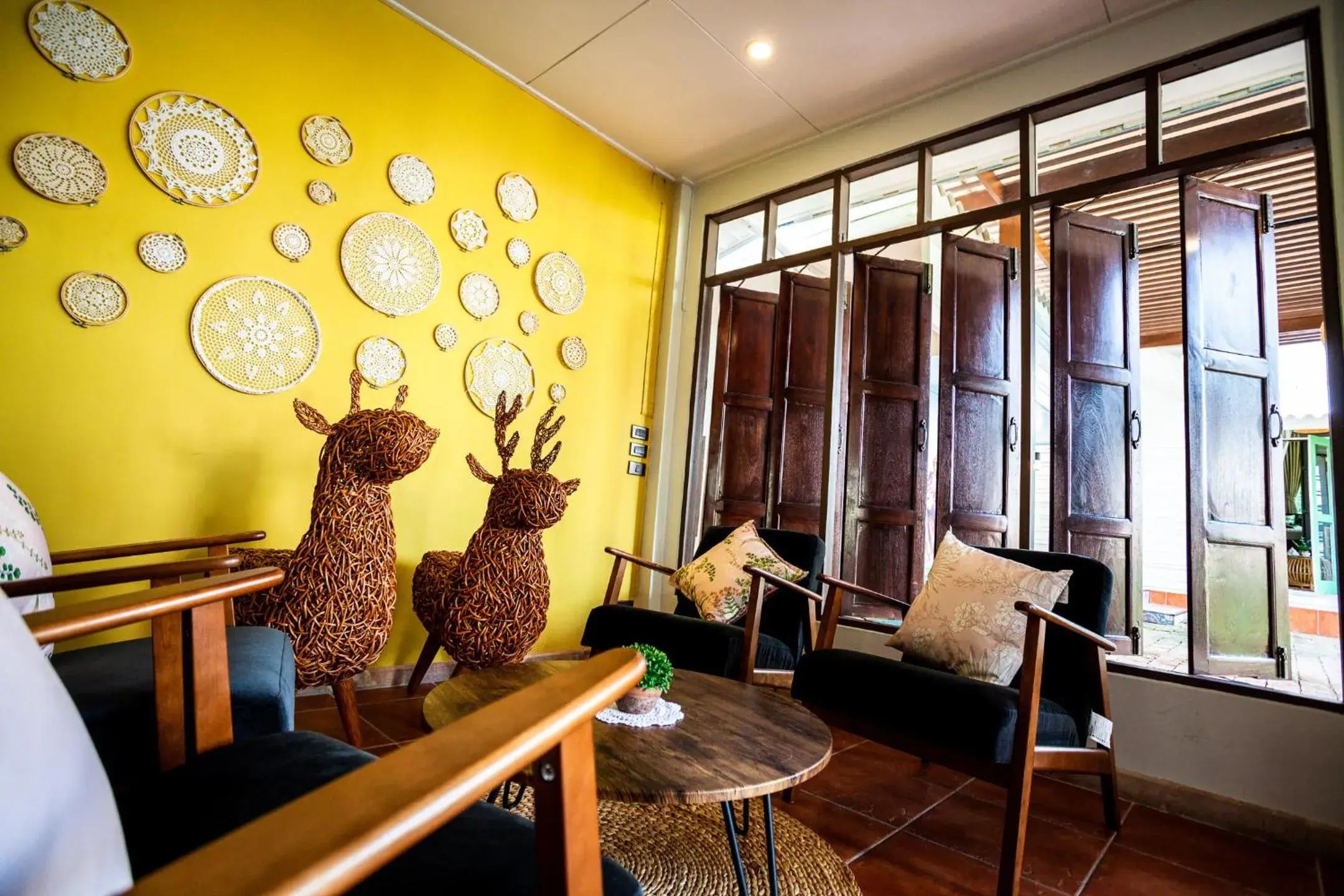 Living room in Baan Suan Krung Kao Living room in Baan Suan Krung Kao