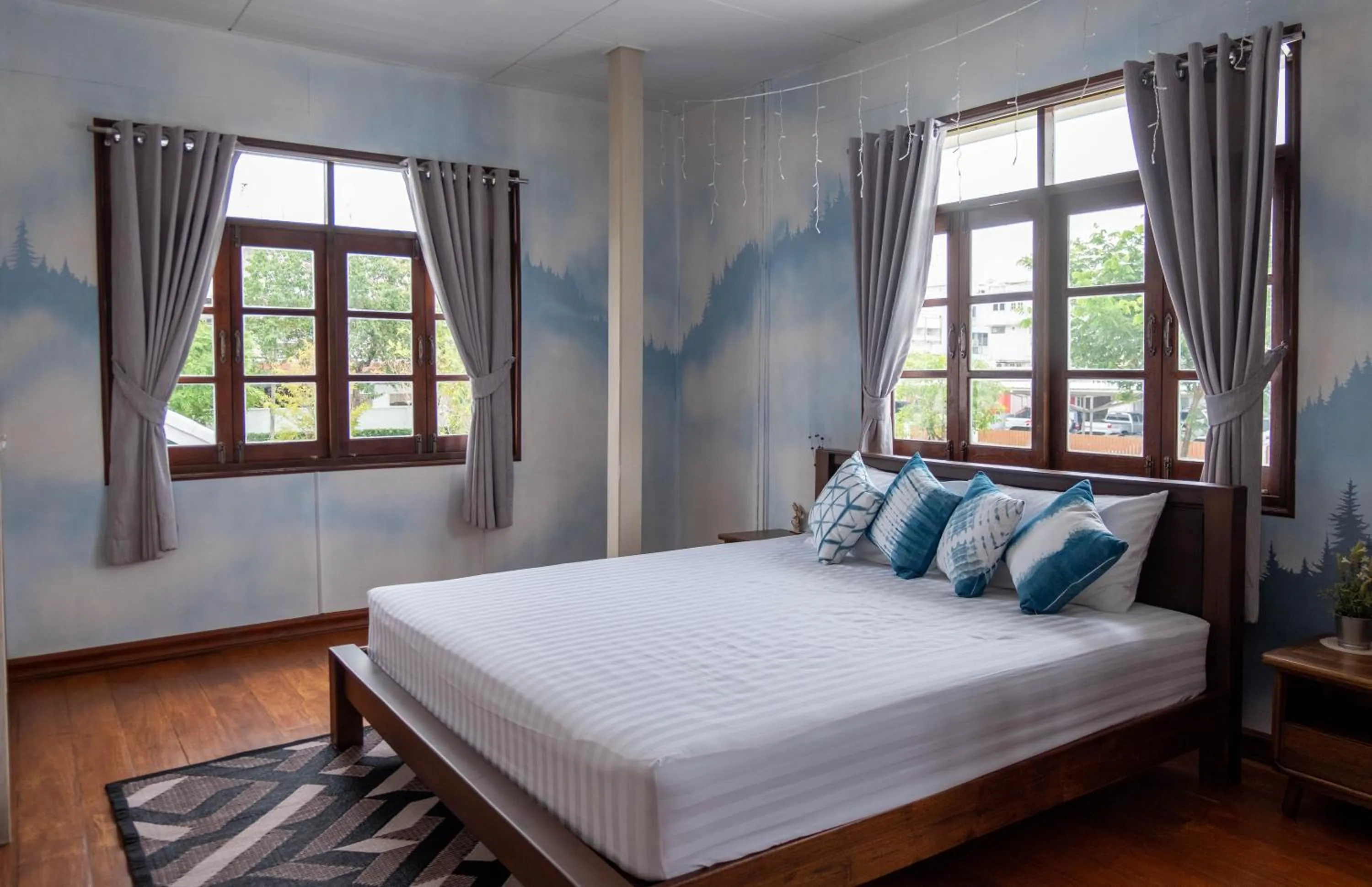 Bed in Baan Suan Krung Kao