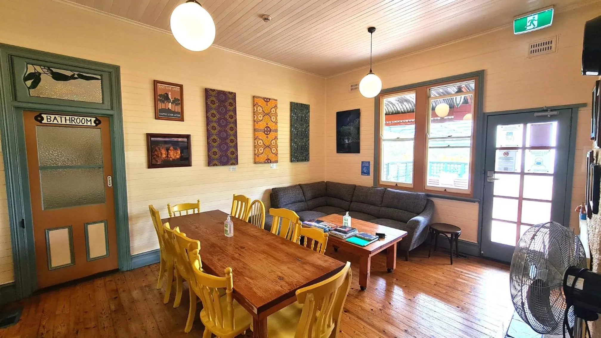 Communal lounge/ TV room in No14 Lovel St