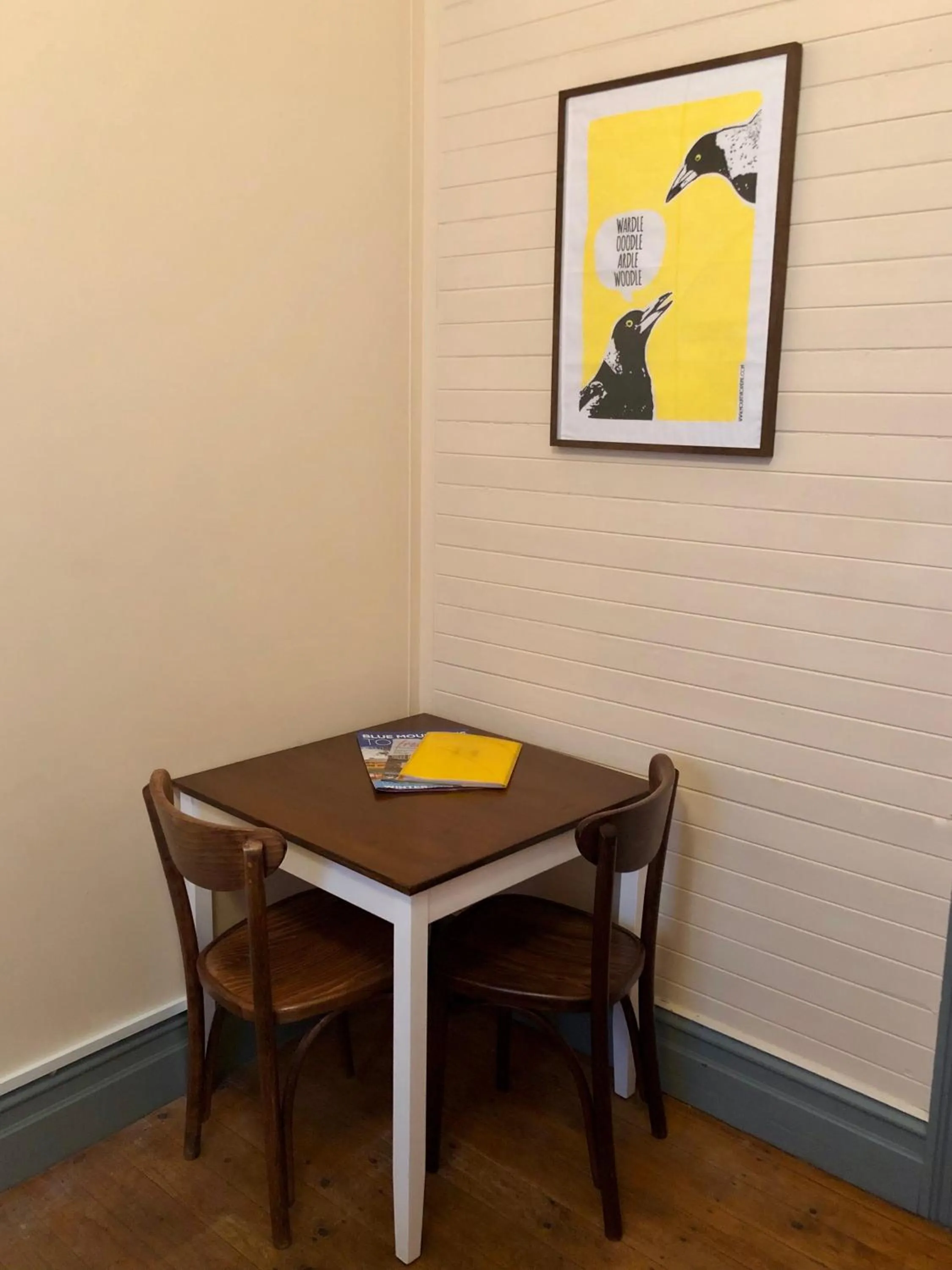 Seating area in No14 Lovel St