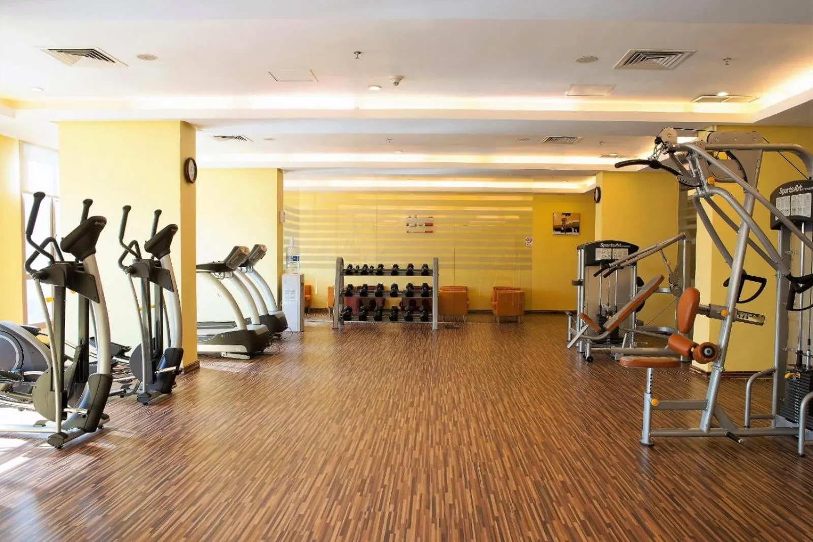 Fitness centre/facilities in Best Western Plus Mahboula