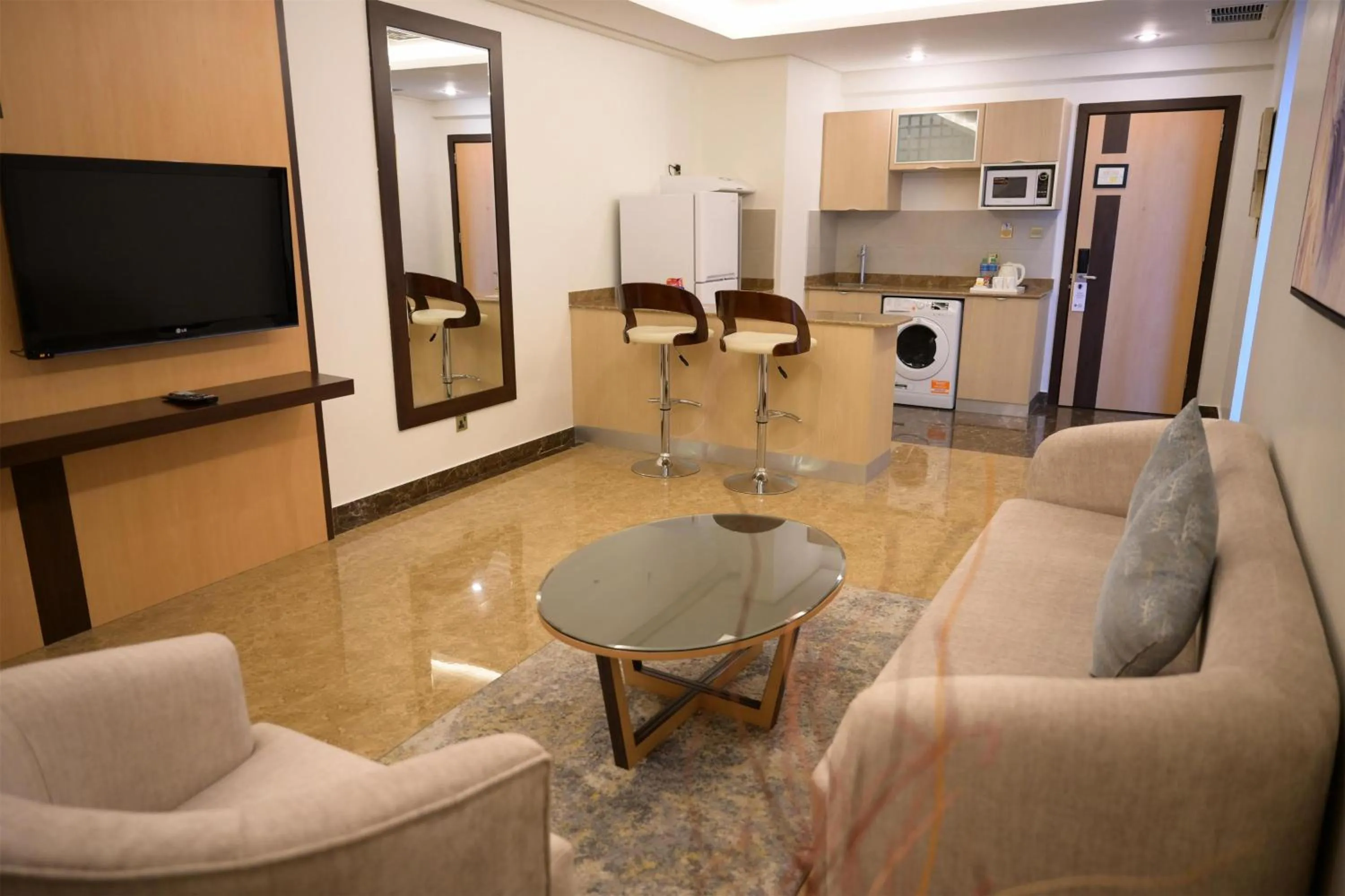 Kitchen or kitchenette in Best Western Plus Mahboula