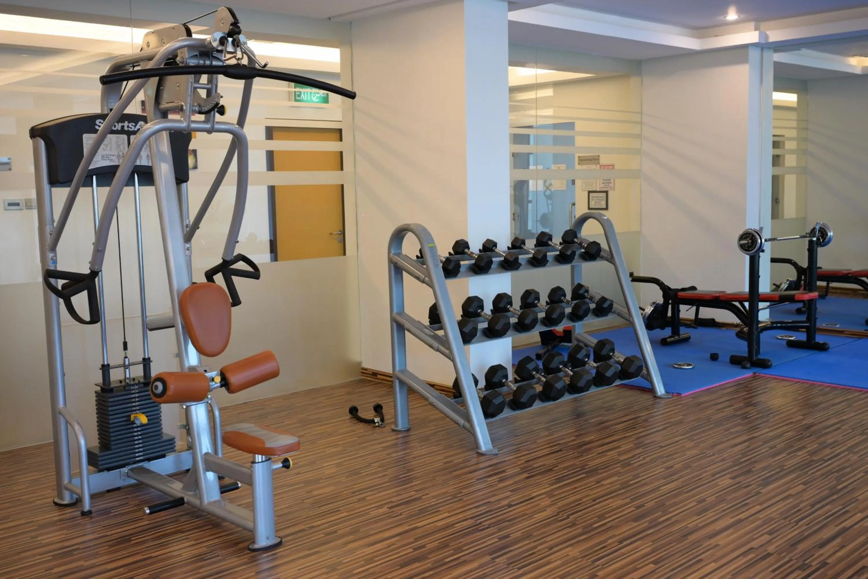Fitness centre/facilities in Best Western Plus Mahboula