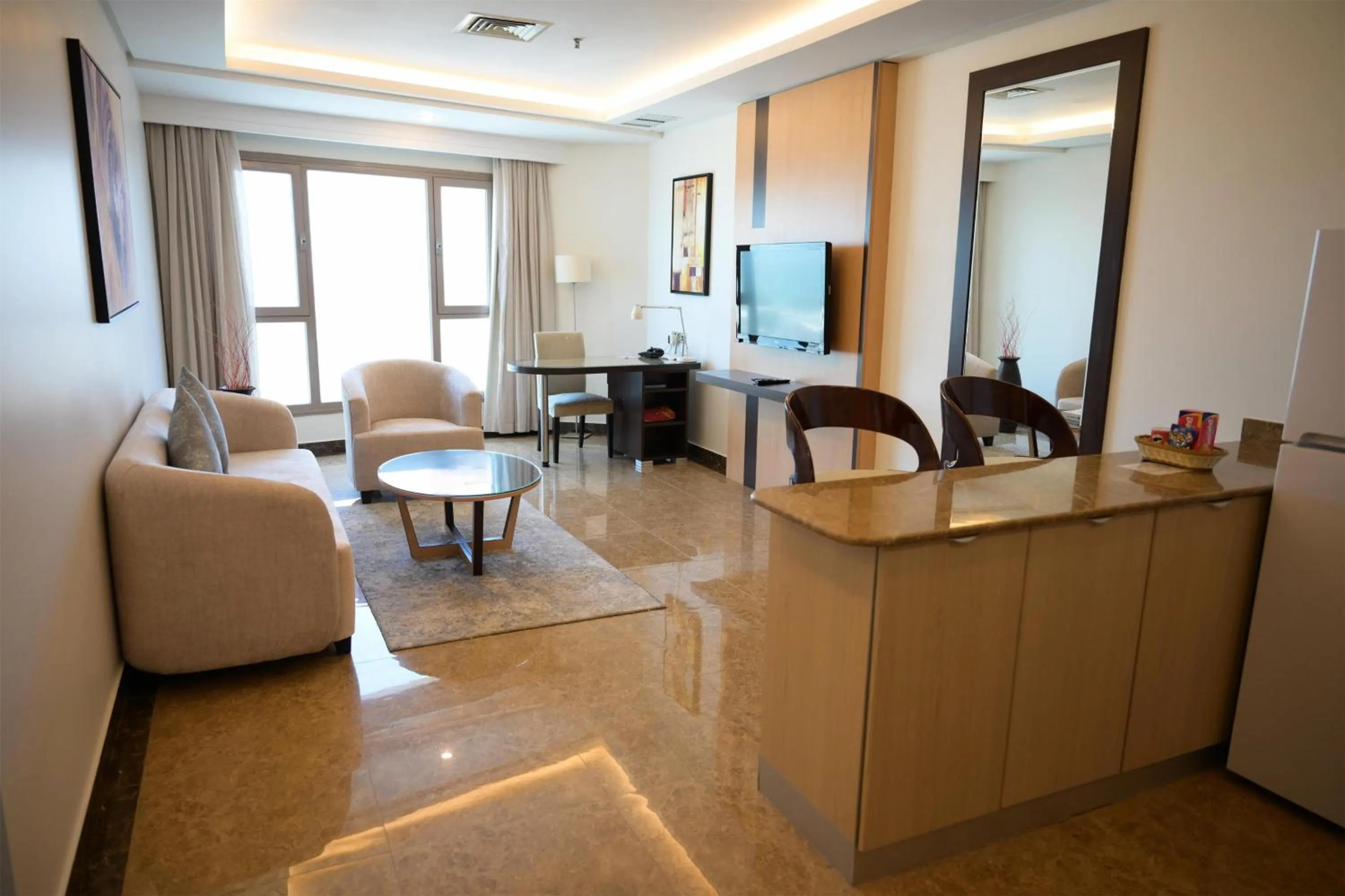 Kitchen or kitchenette in Best Western Plus Mahboula