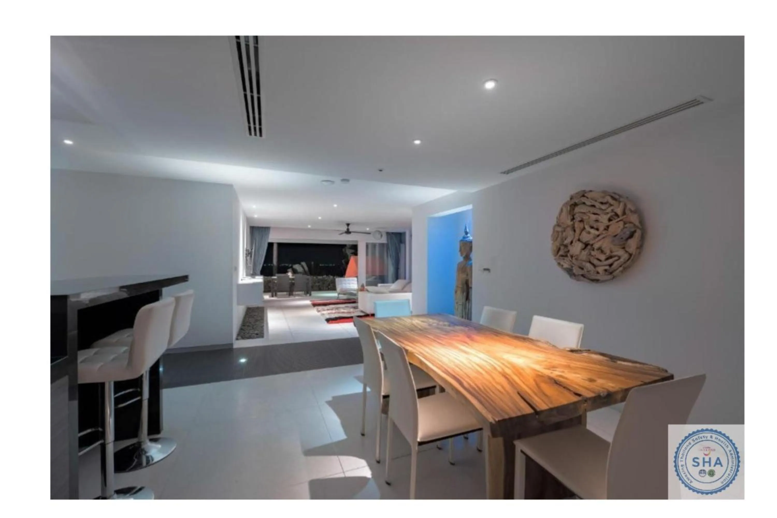 Bed in Panorama Samui Residences