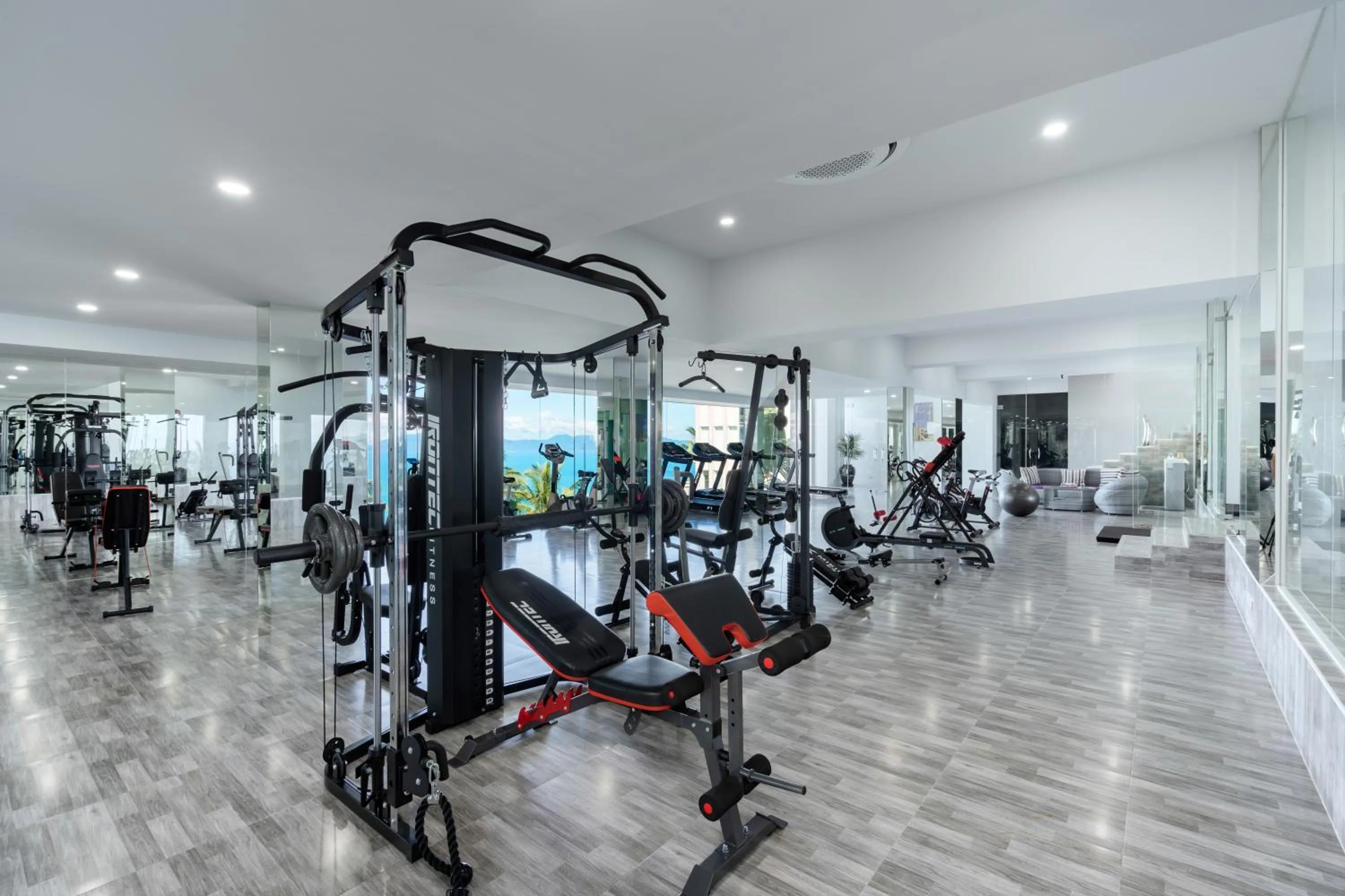 Fitness centre/facilities in Panorama Samui Residences