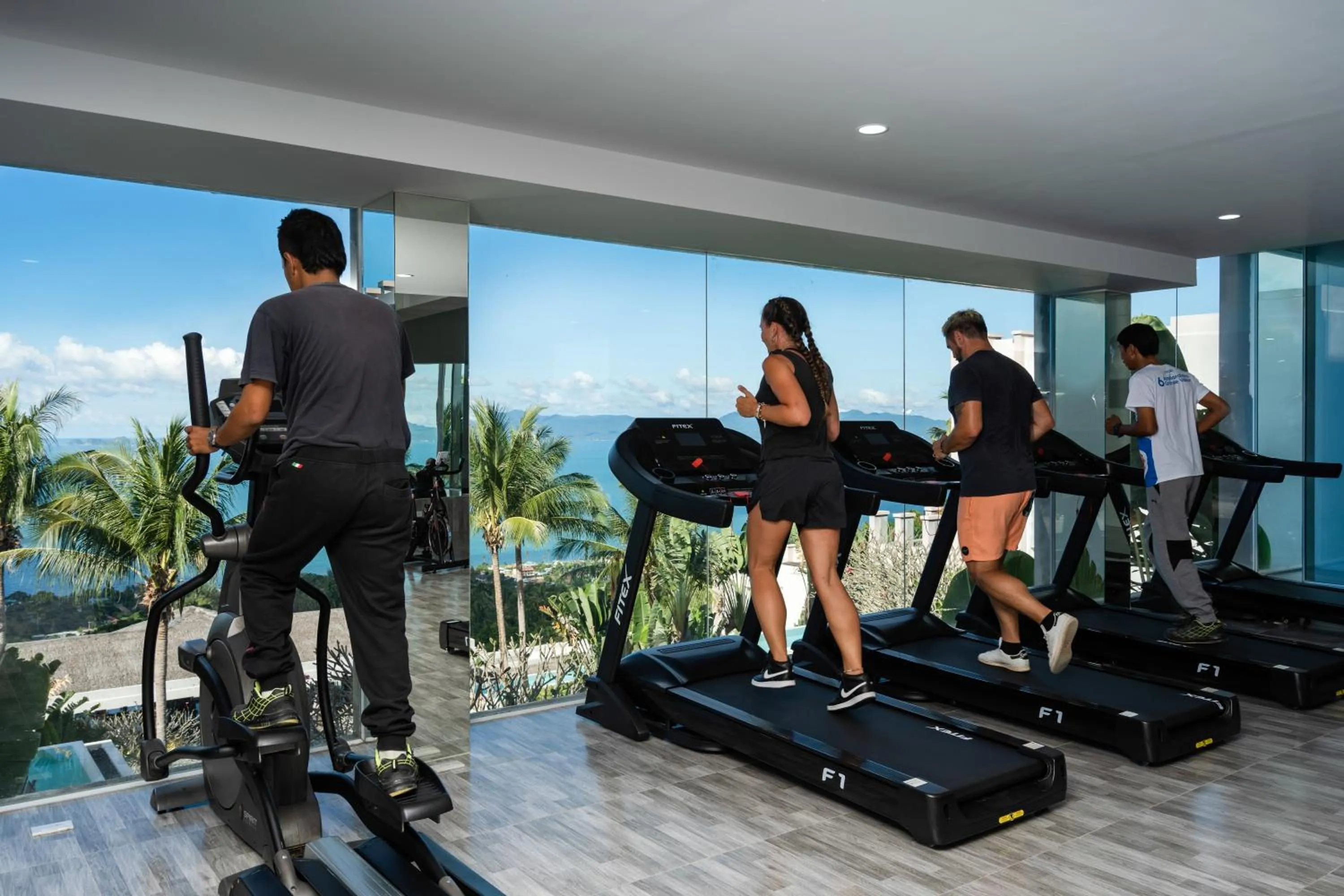 Fitness centre/facilities in Panorama Samui Residences