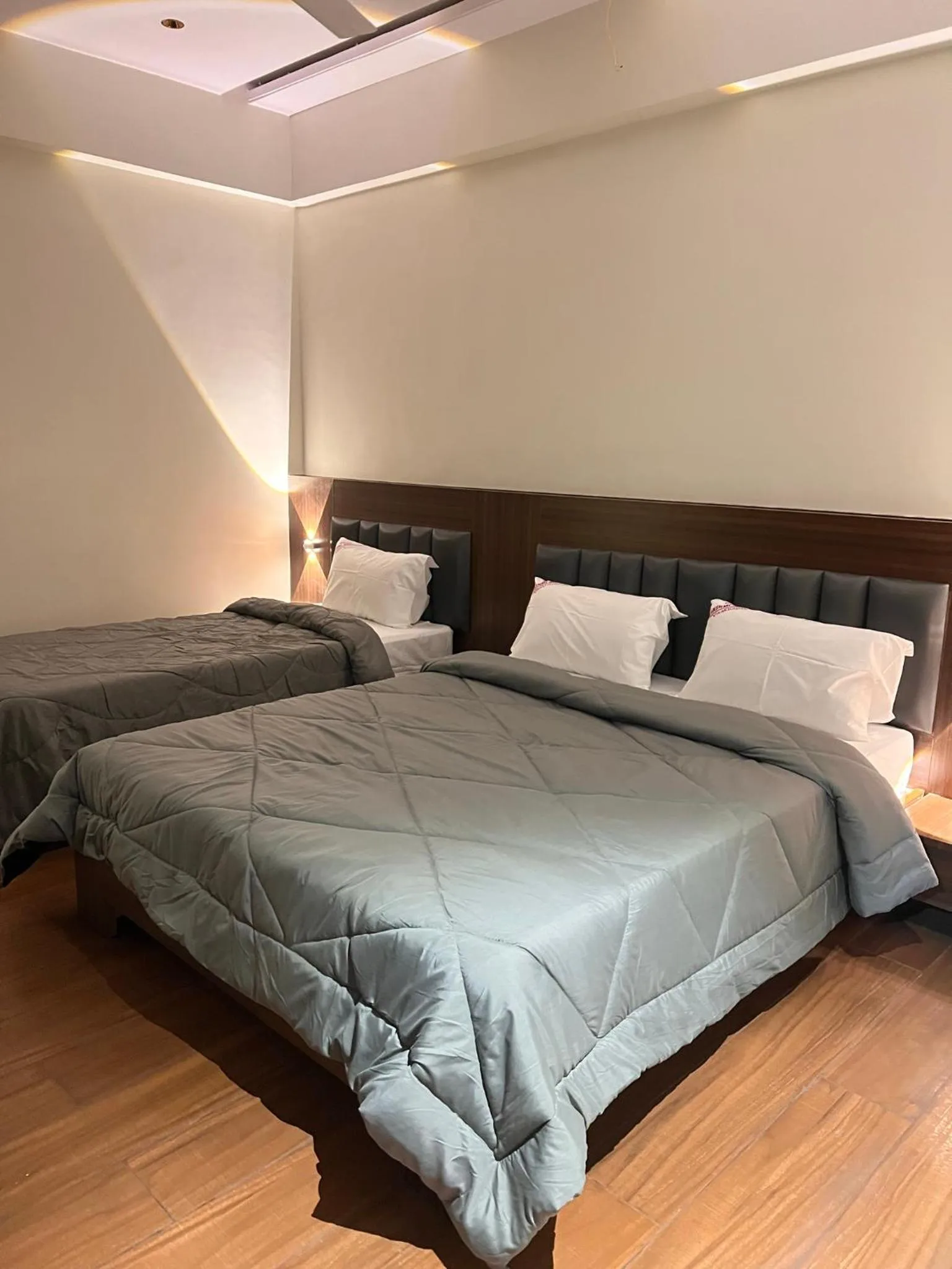 Bed in Hotel Lakshmi Residency