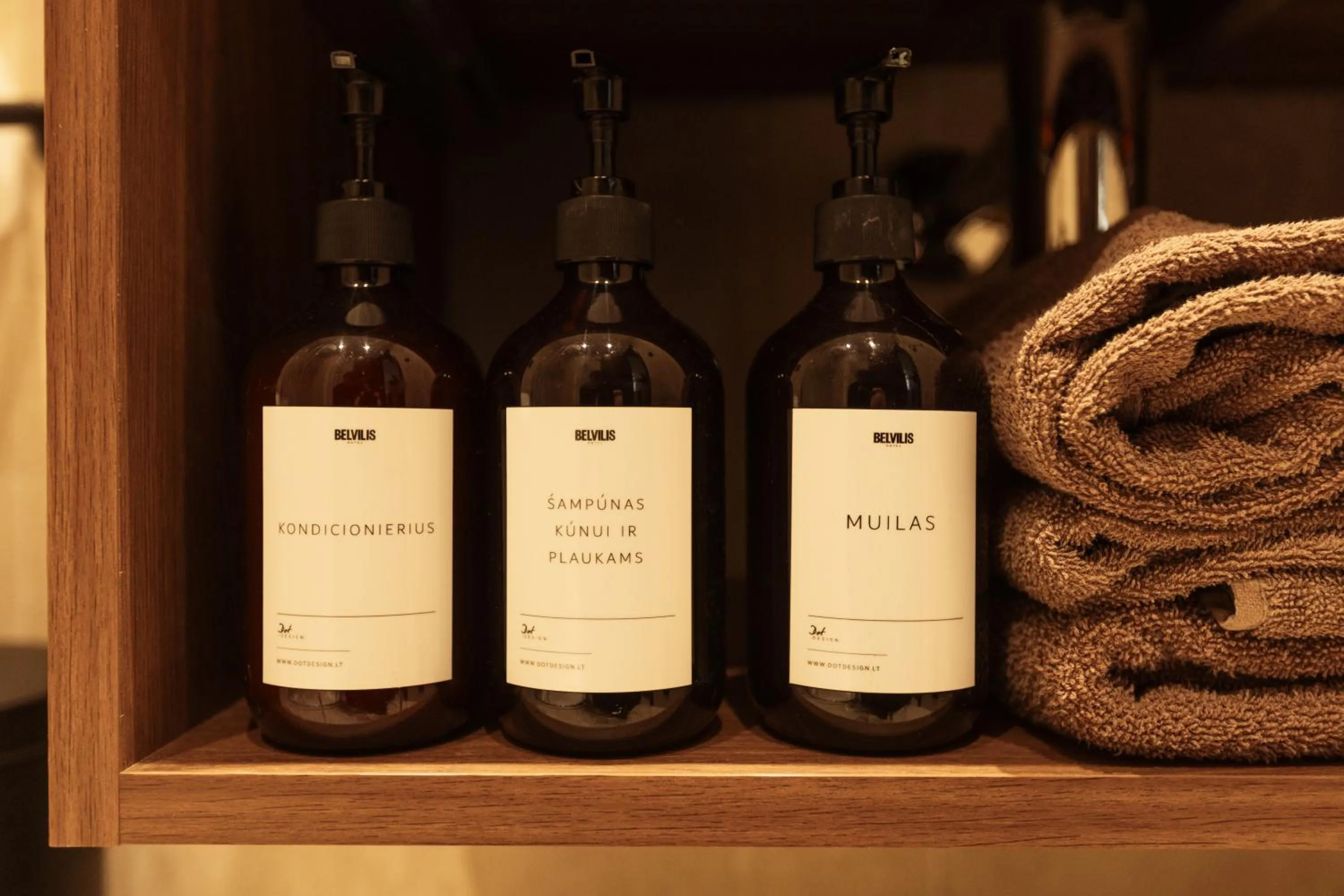 Bathroom in Belvilis Hotel