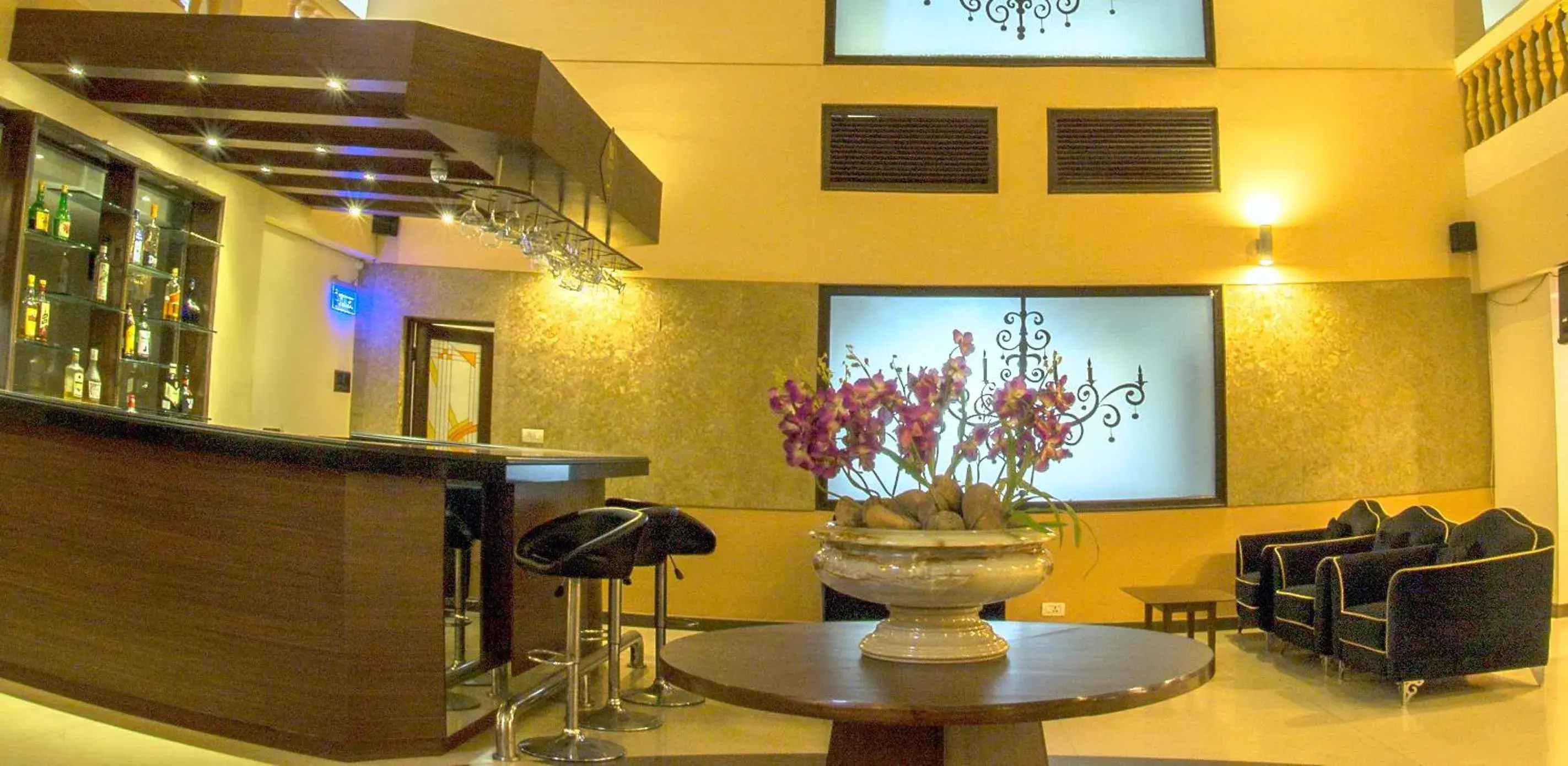 Lounge or bar in The Queeny Lounge or bar in The Queeny