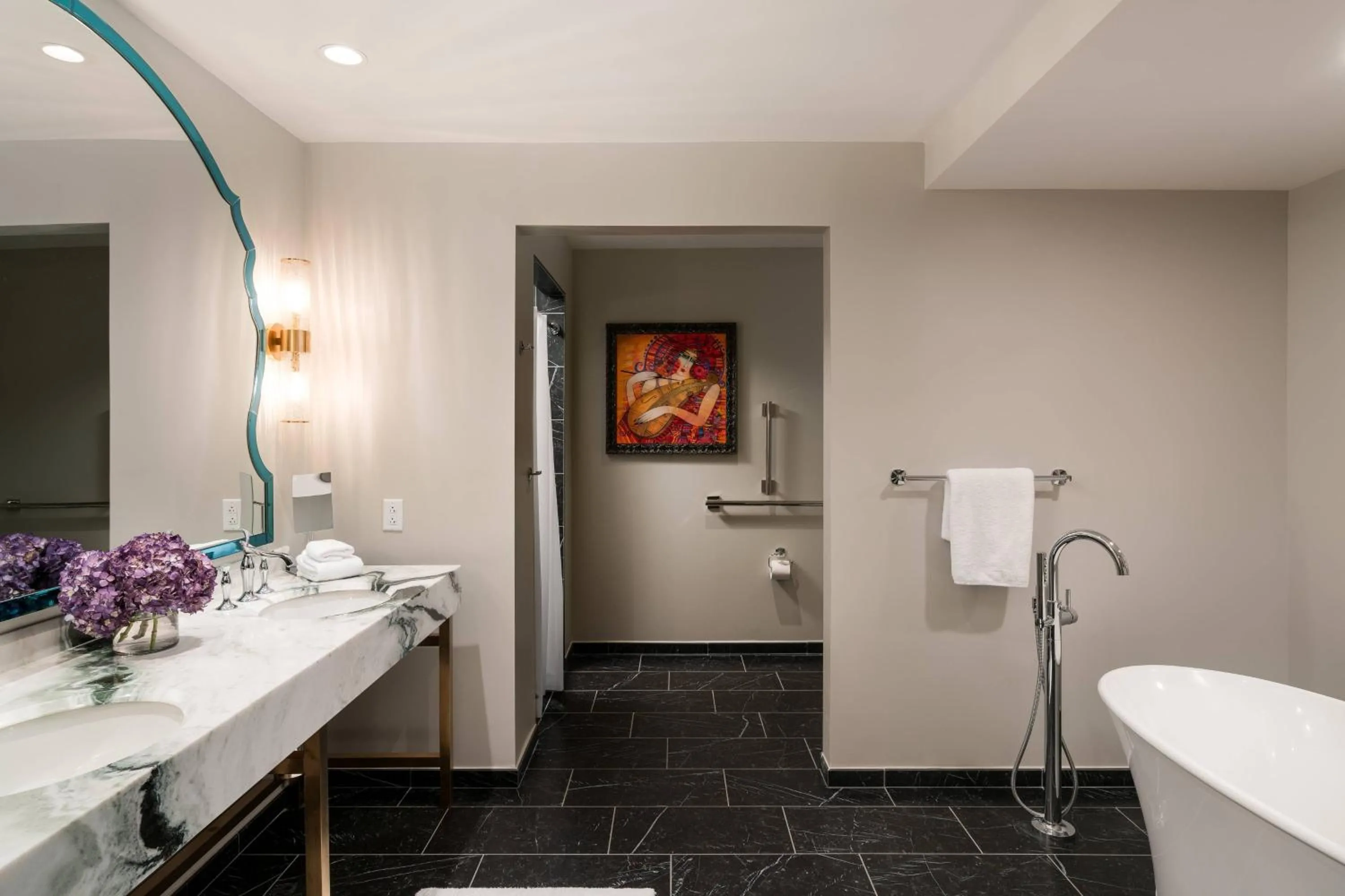 Bathroom in Grand Bohemian Charlotte, Autograph Collection