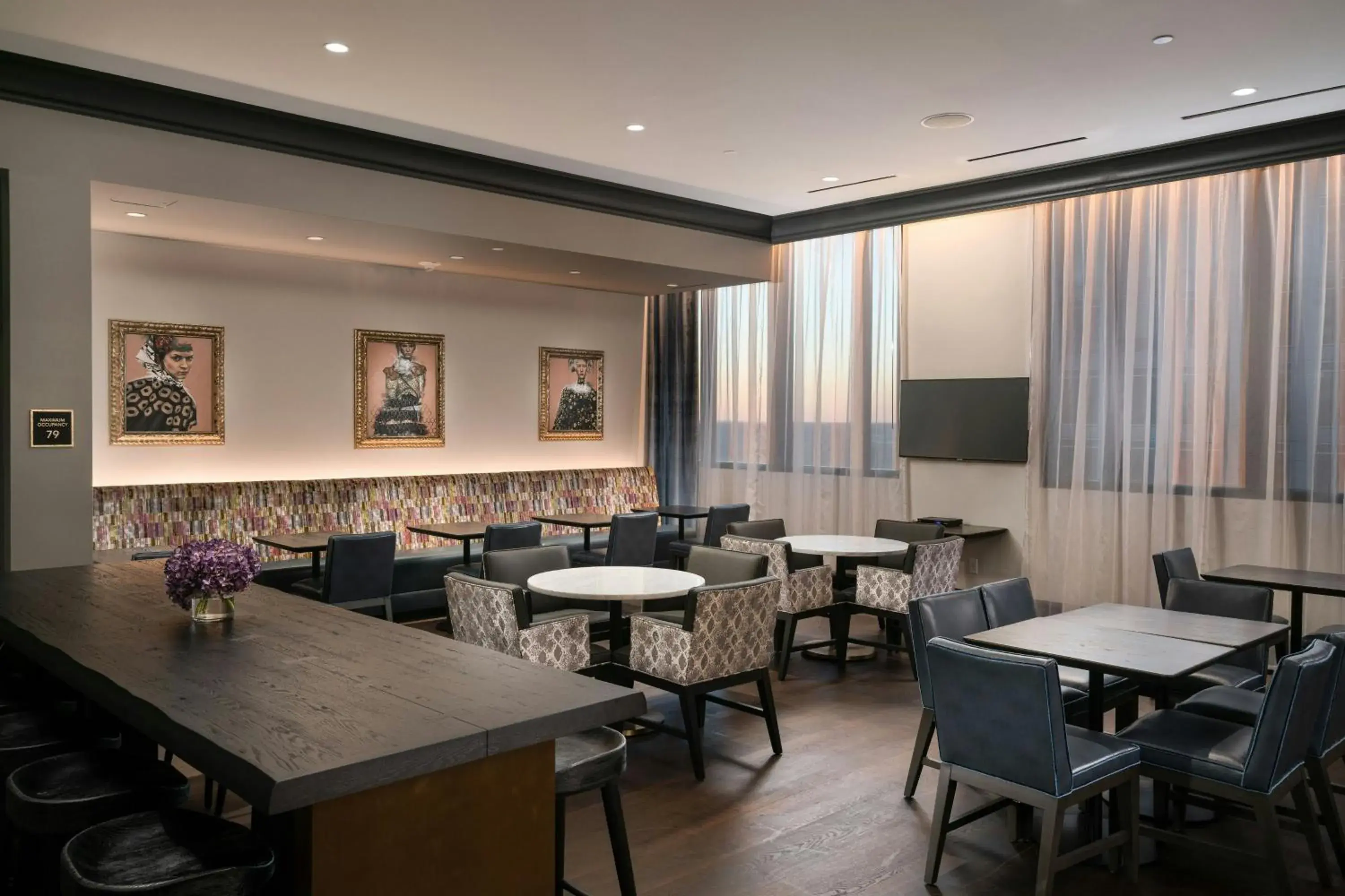 Lounge or bar in Grand Bohemian Charlotte, Autograph Collection Lounge or bar in Grand Bohemian Charlotte, Autograph Collection