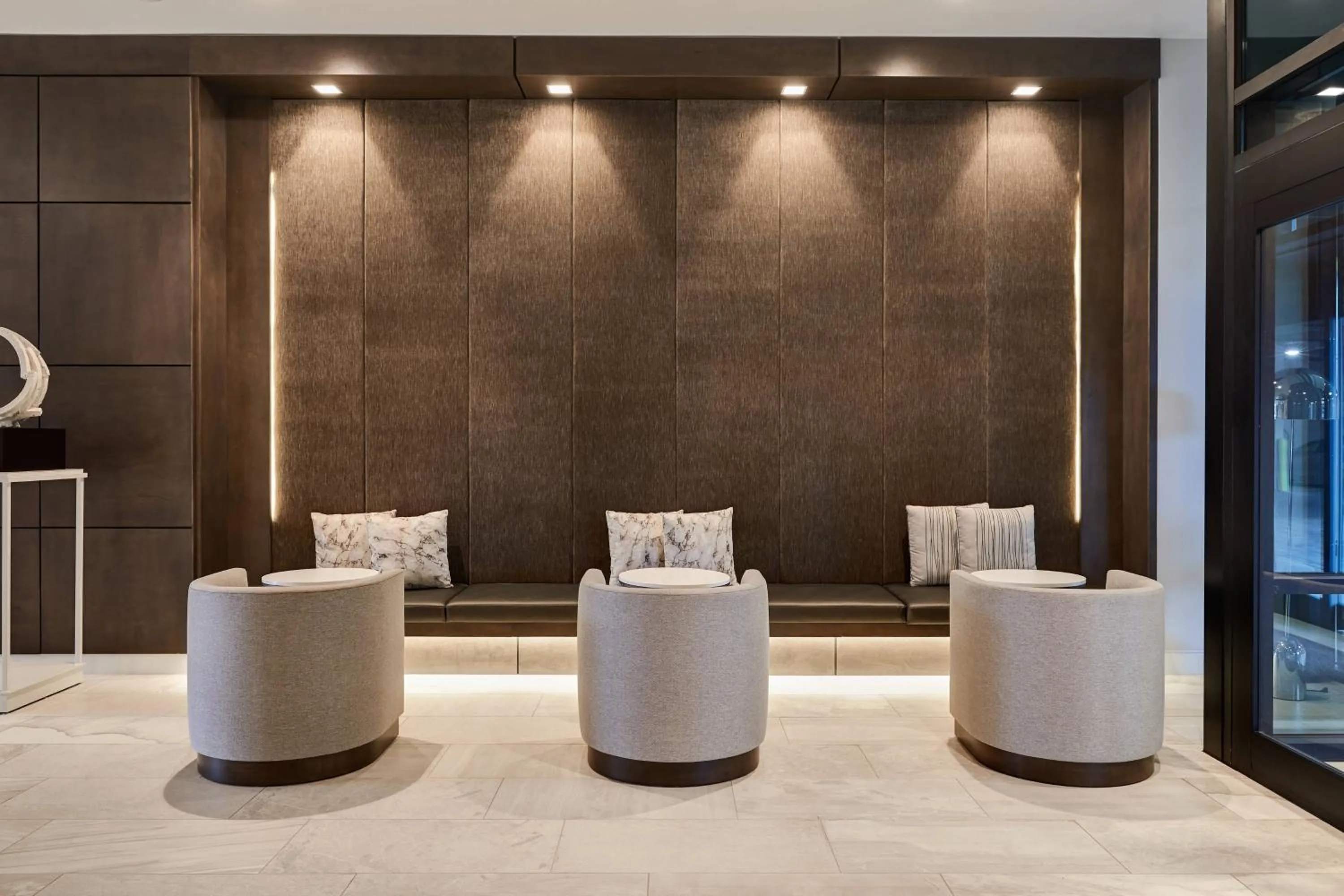 Lobby or reception in AC Hotel by Marriott Charlotte SouthPark