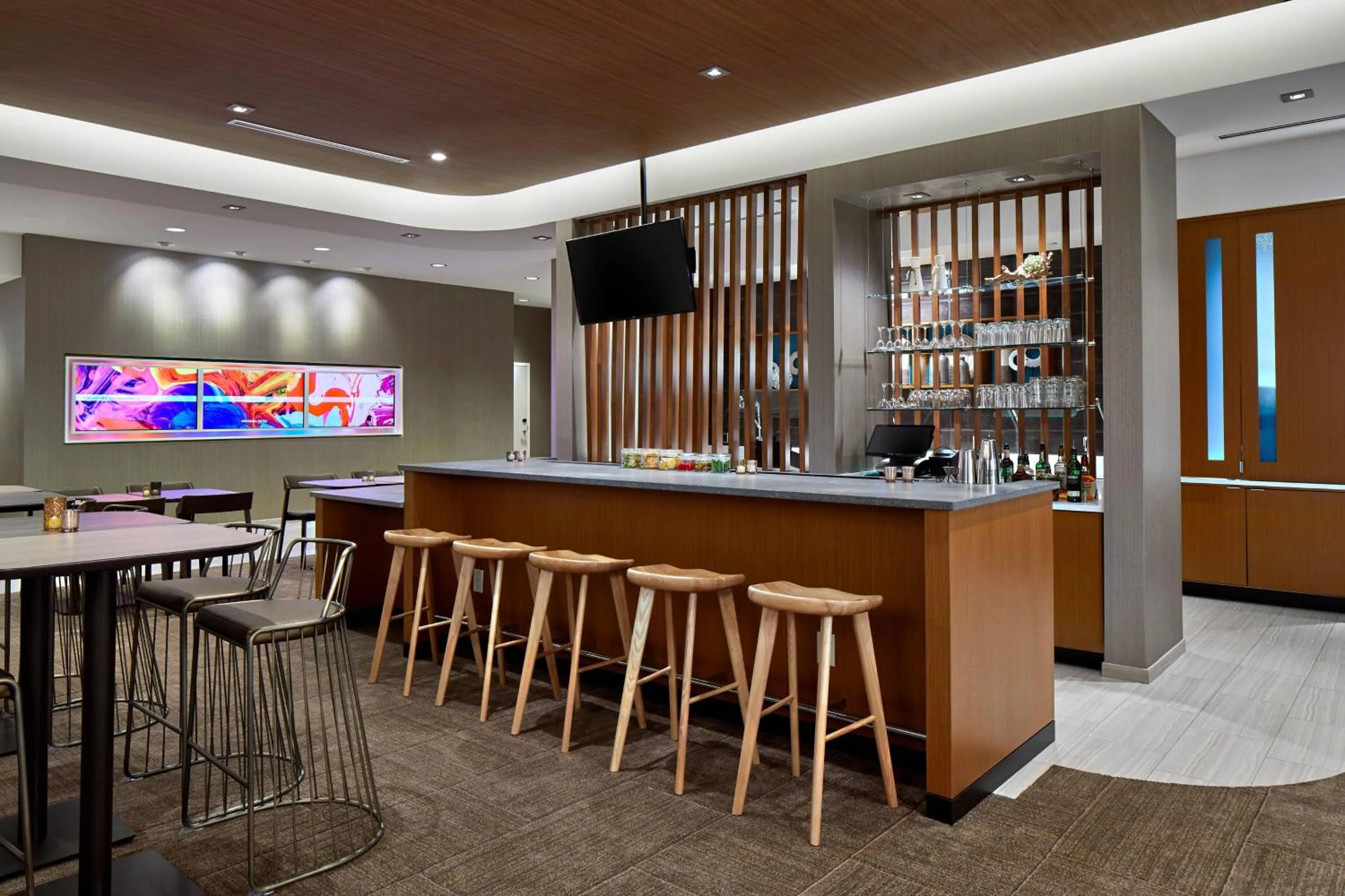 Lobby or reception in SpringHill Suites by Marriott Charlotte at Carowinds
