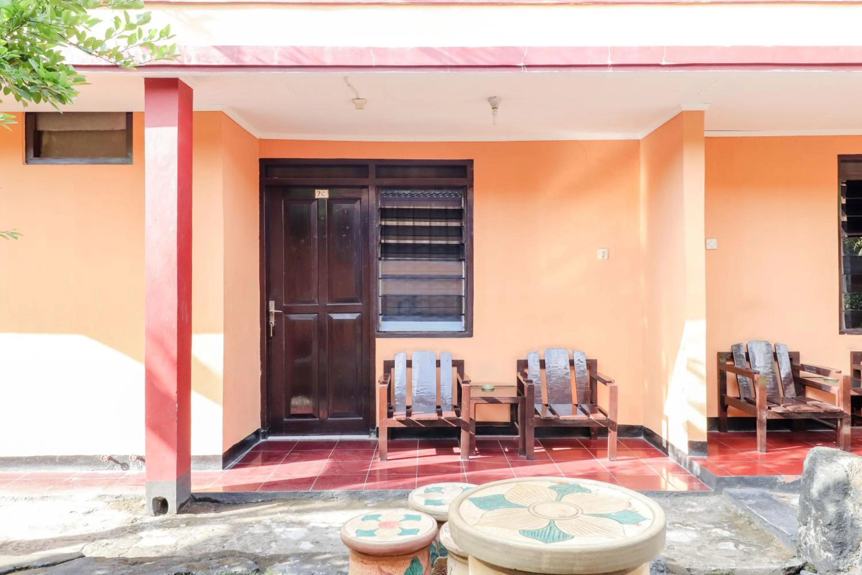 Seating area in Cempaka Hotel