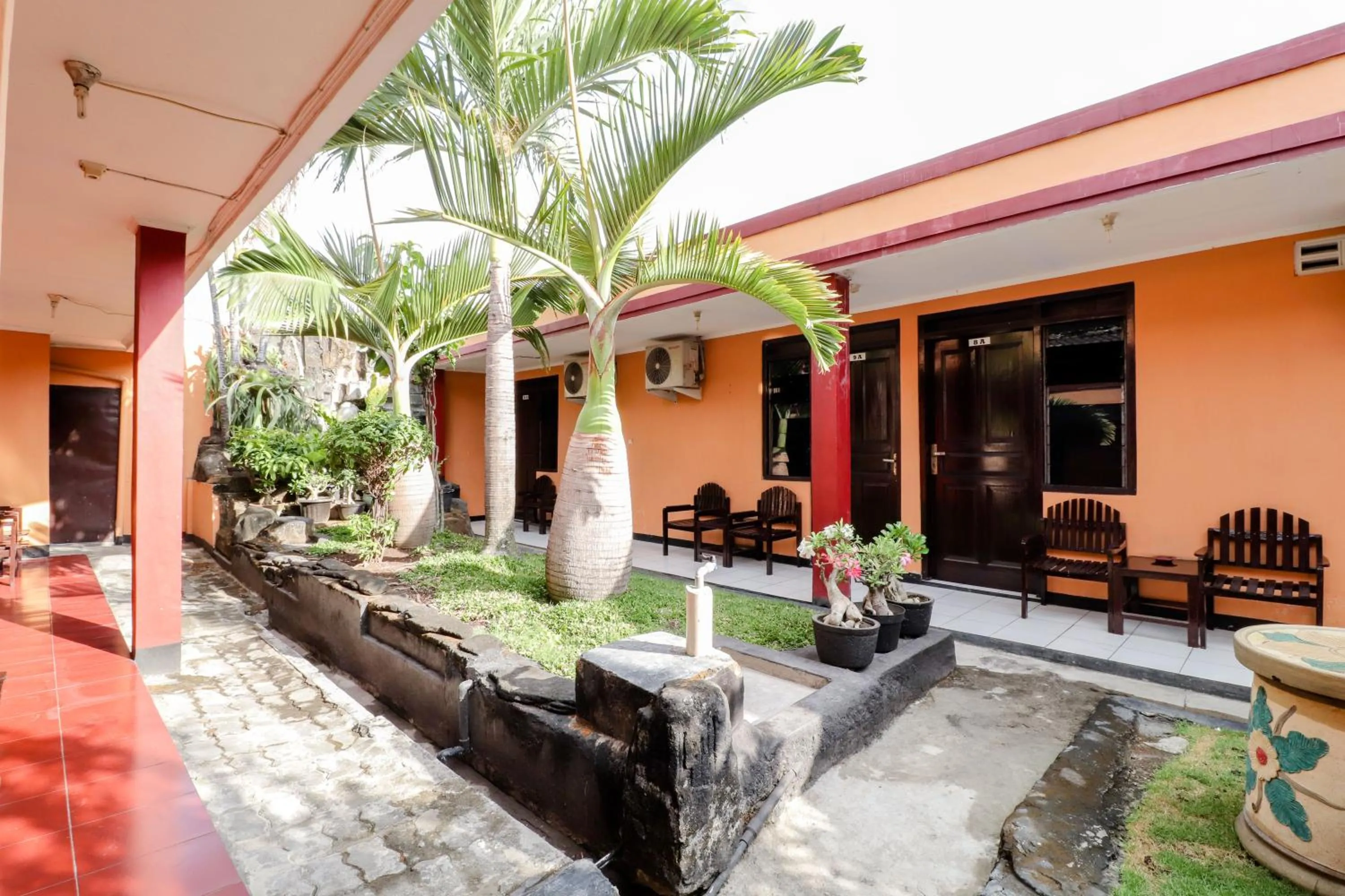 Patio in Cempaka Hotel