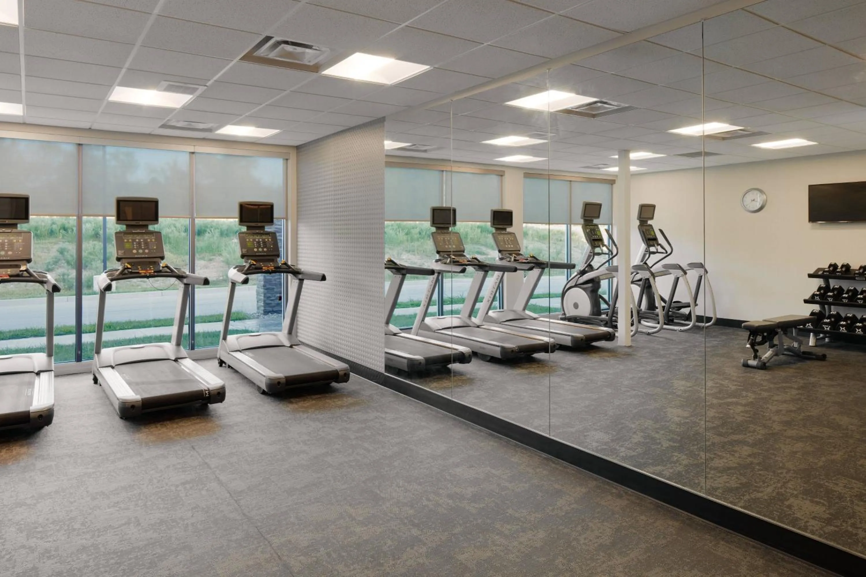 Fitness centre/facilities in Fairfield Inn & Suites Louisville New Albany IN