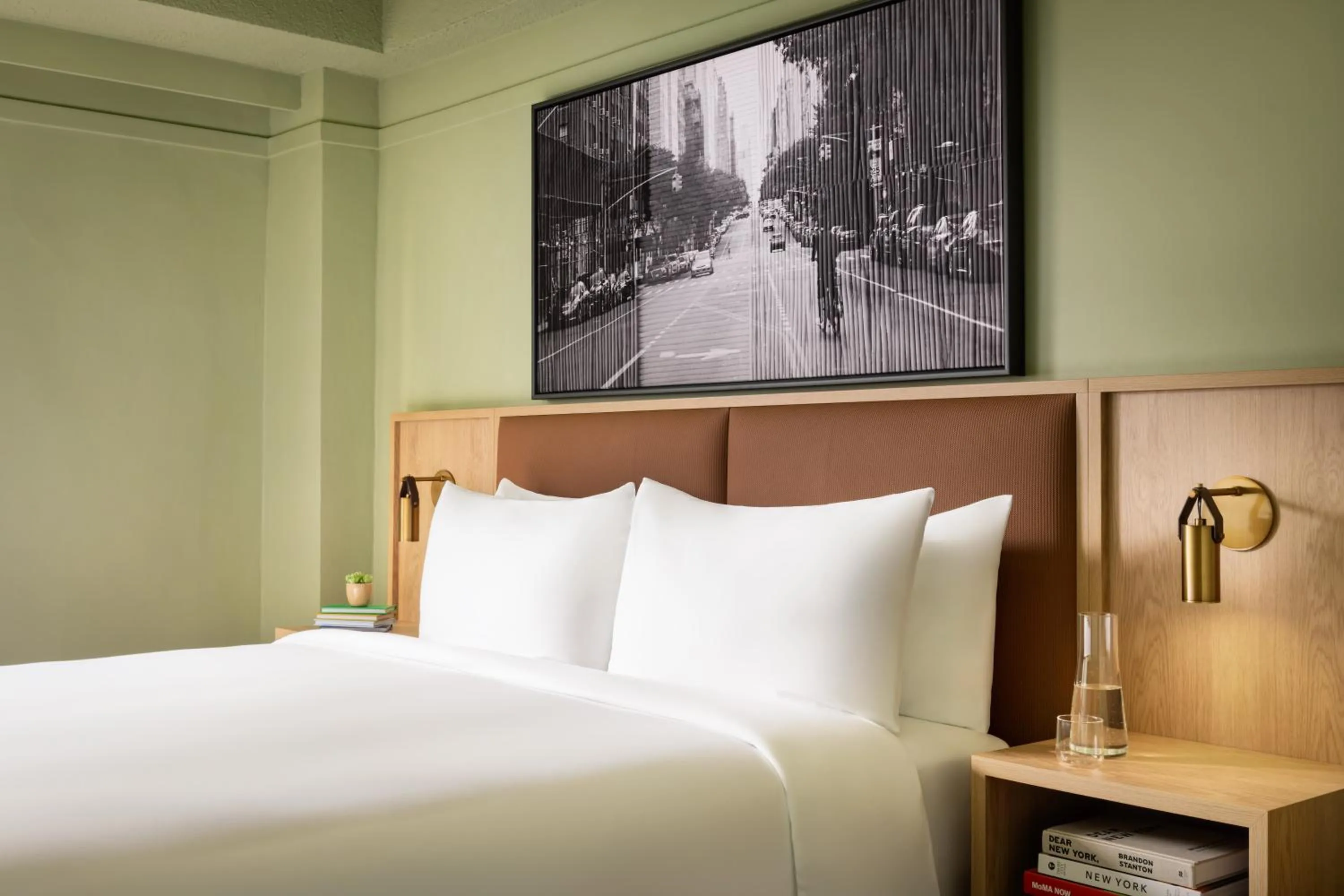 Bed in Row NYC at Times Square