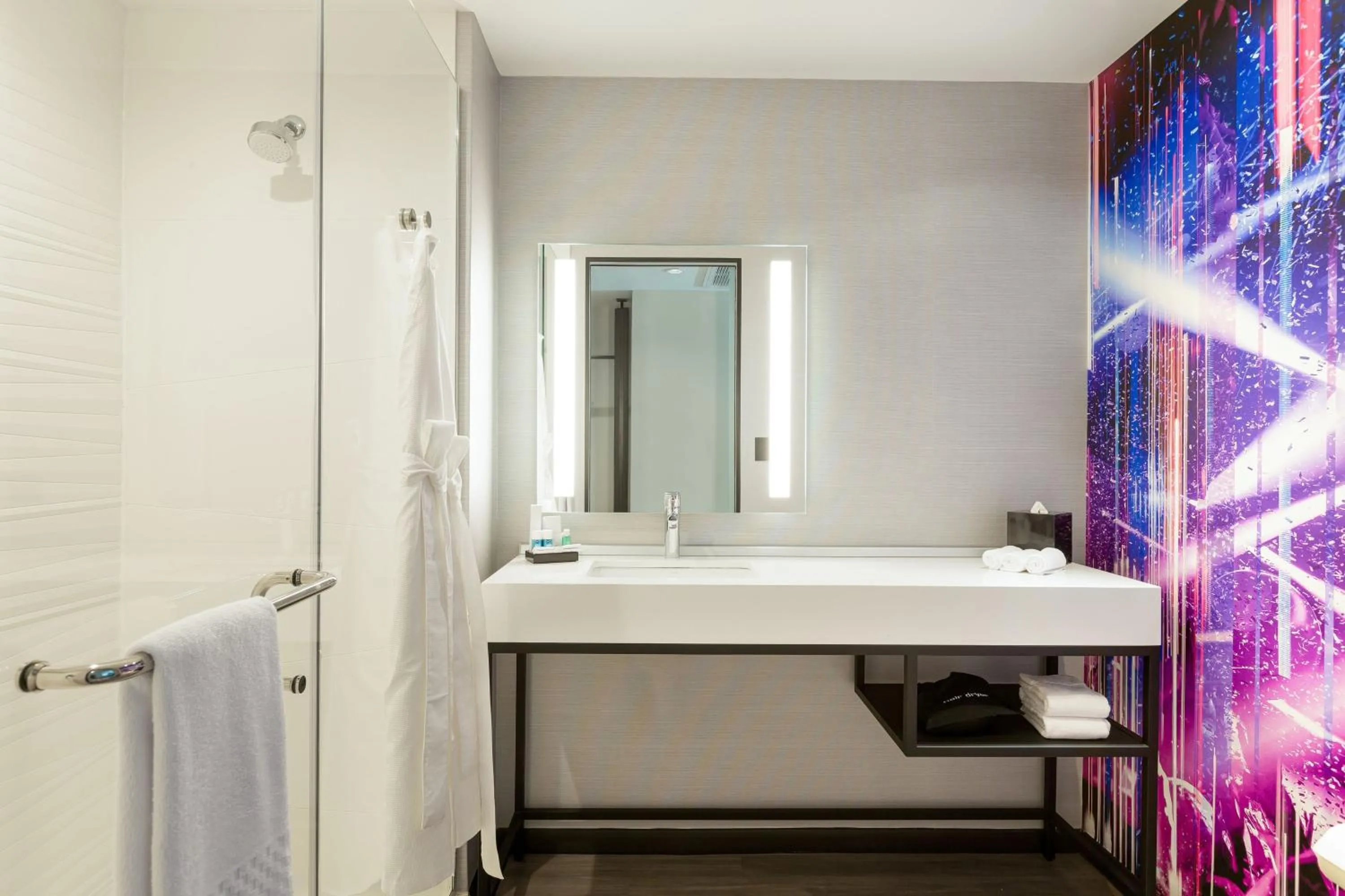 Bathroom in Aloft San Juan