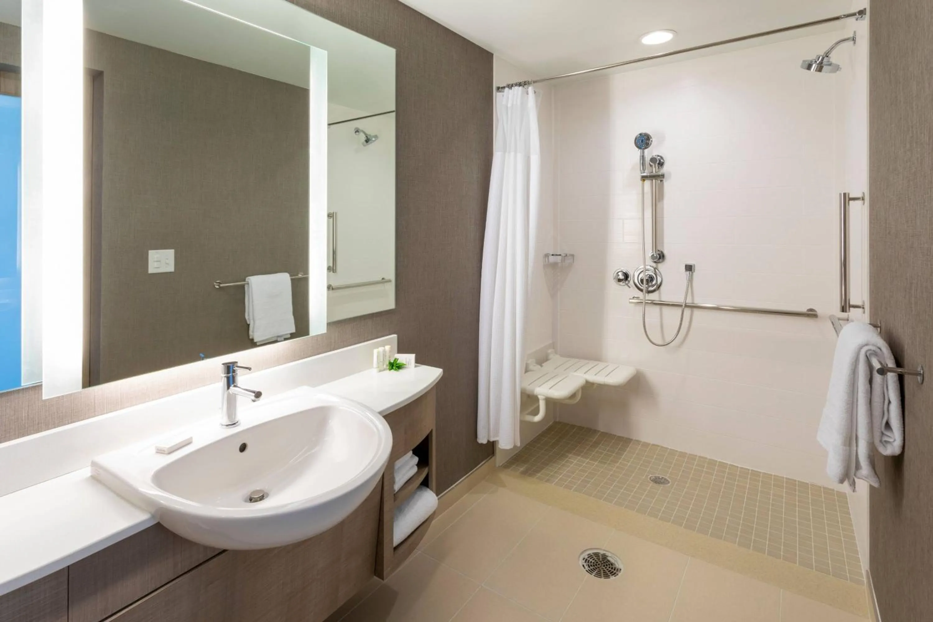Bathroom in SpringHill Suites Minneapolis Maple Grove/Arbor Lakes