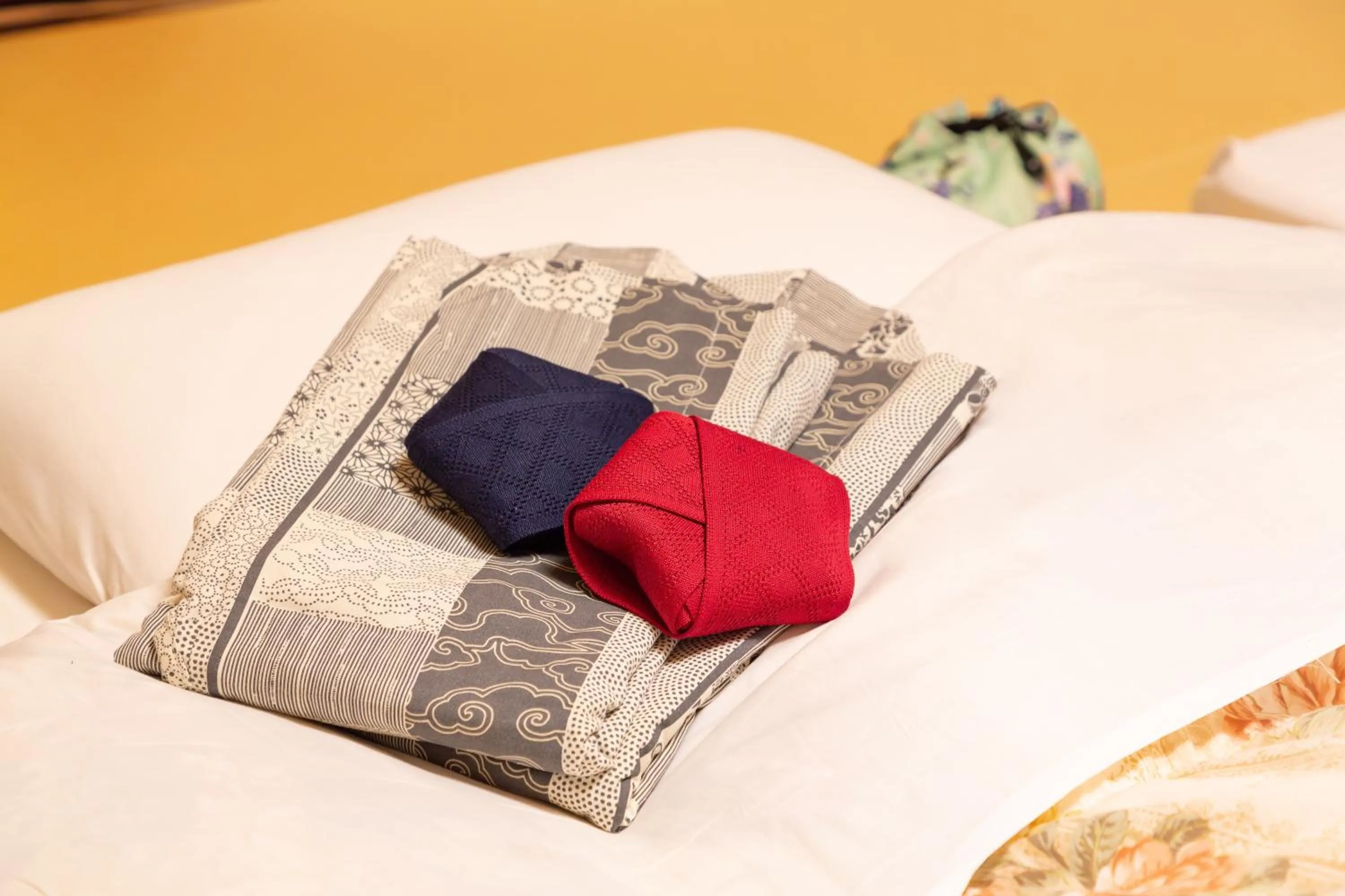 Bed in Kyoto Nanzenji Ryokan Yachiyo Established in 1915