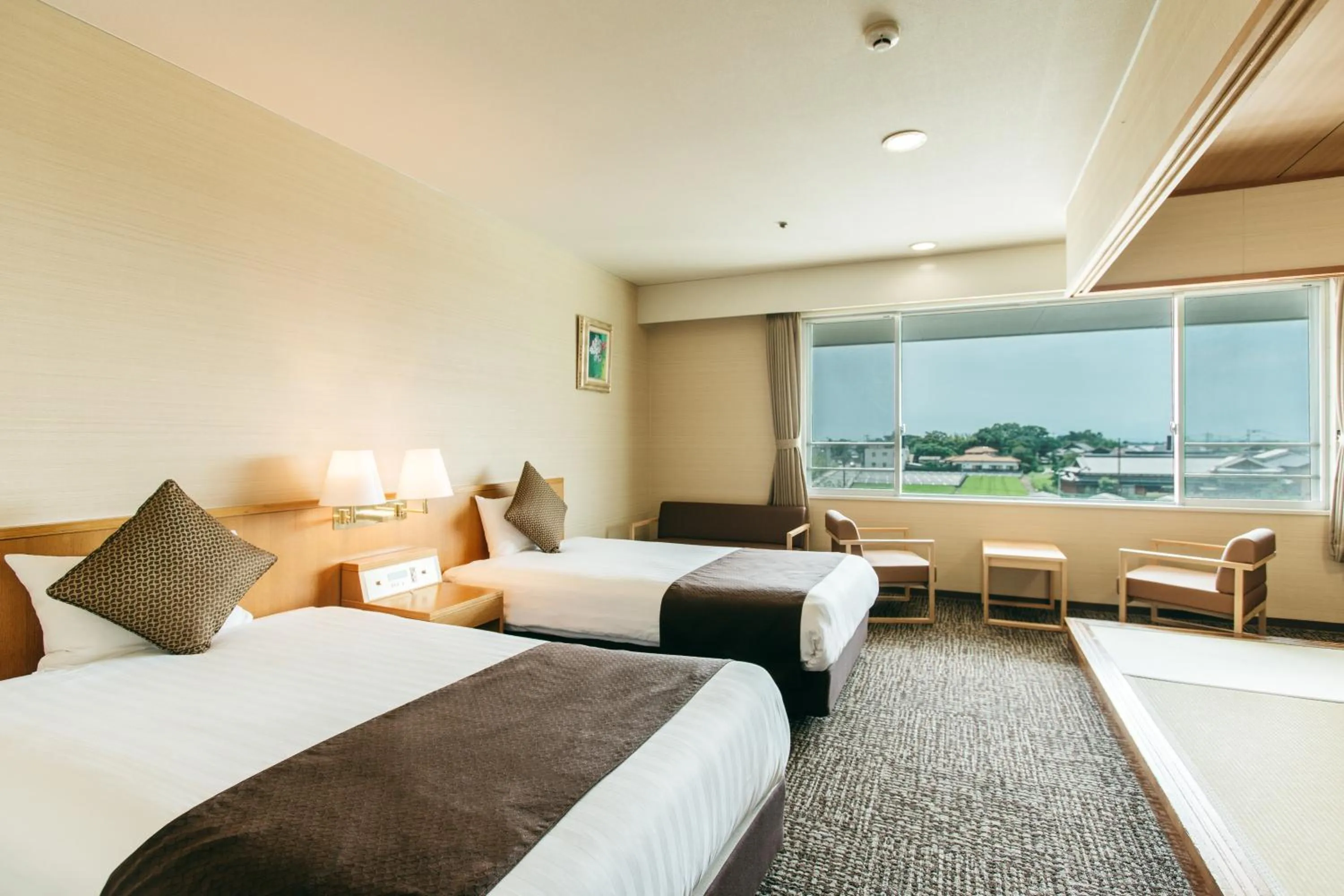 Photo of the whole room, Bed in KAMENOI HOTEL Yanagawa