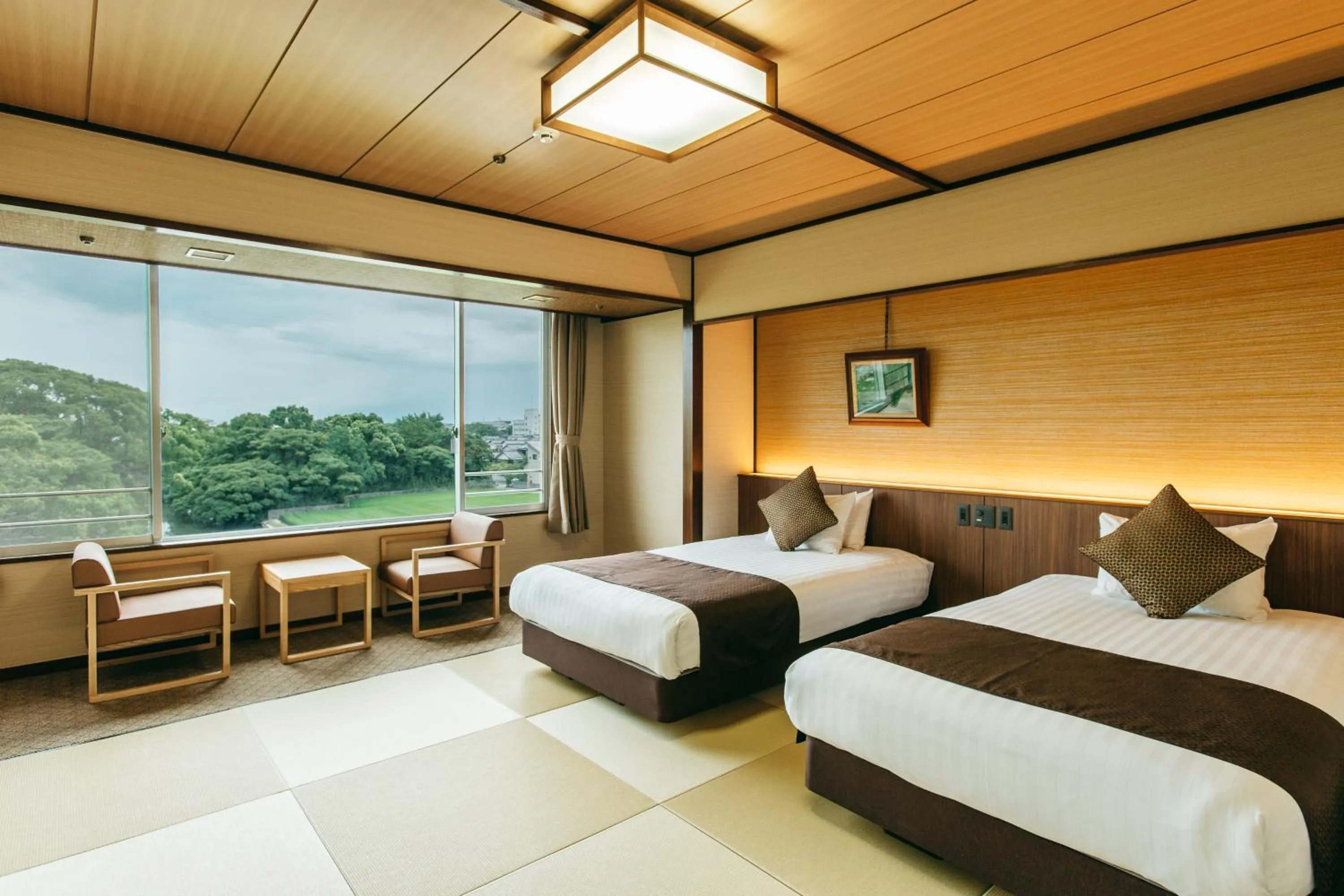 Japanese-style Room with Twin Bed - single occupancy in KAMENOI HOTEL Yanagawa