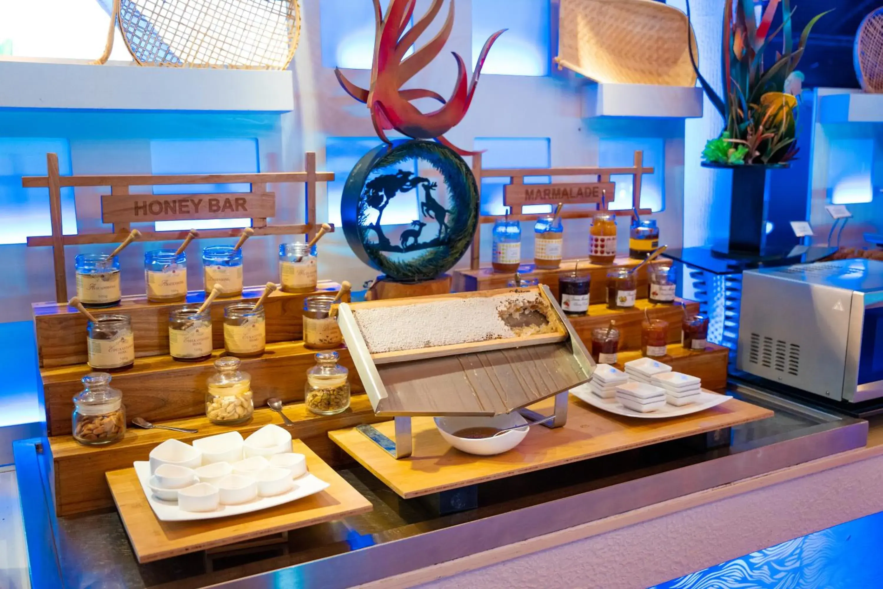 Buffet breakfast in Lily Beach Resort and Spa - All Inclusive Buffet breakfast in Lily Beach Resort and Spa - All Inclusive