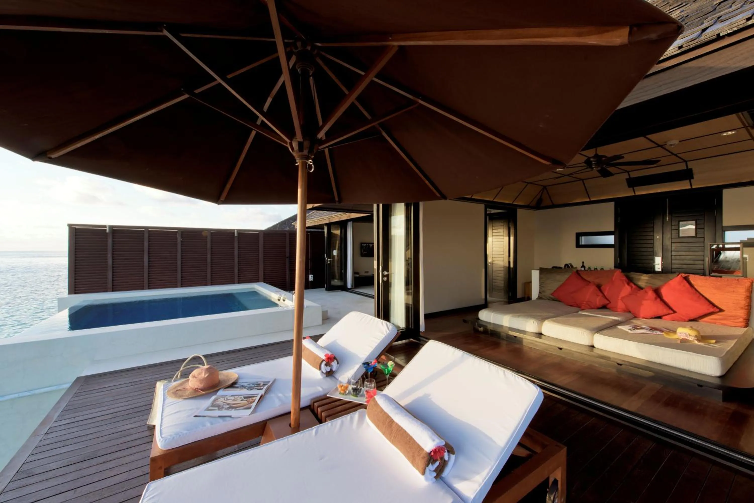 Seating area in Lily Beach Resort and Spa - All Inclusive