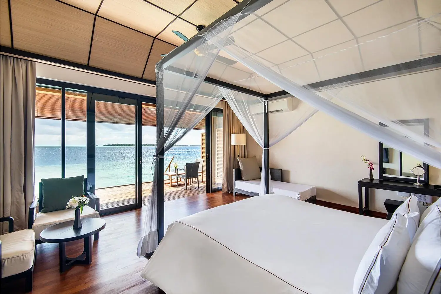 Bed in Lily Beach Resort and Spa - All Inclusive Bed in Lily Beach Resort and Spa - All Inclusive