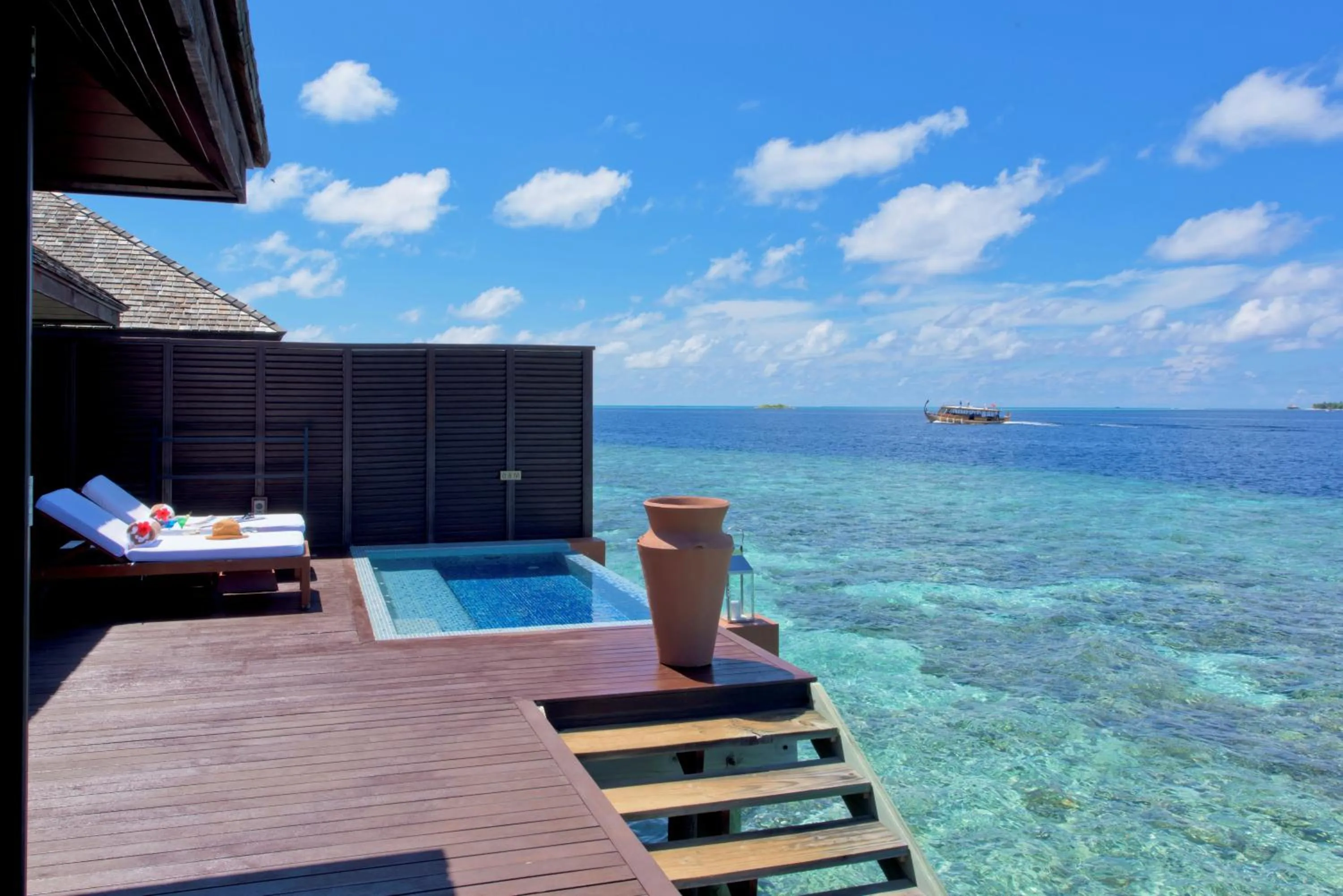 Swimming pool in Lily Beach Resort and Spa - All Inclusive