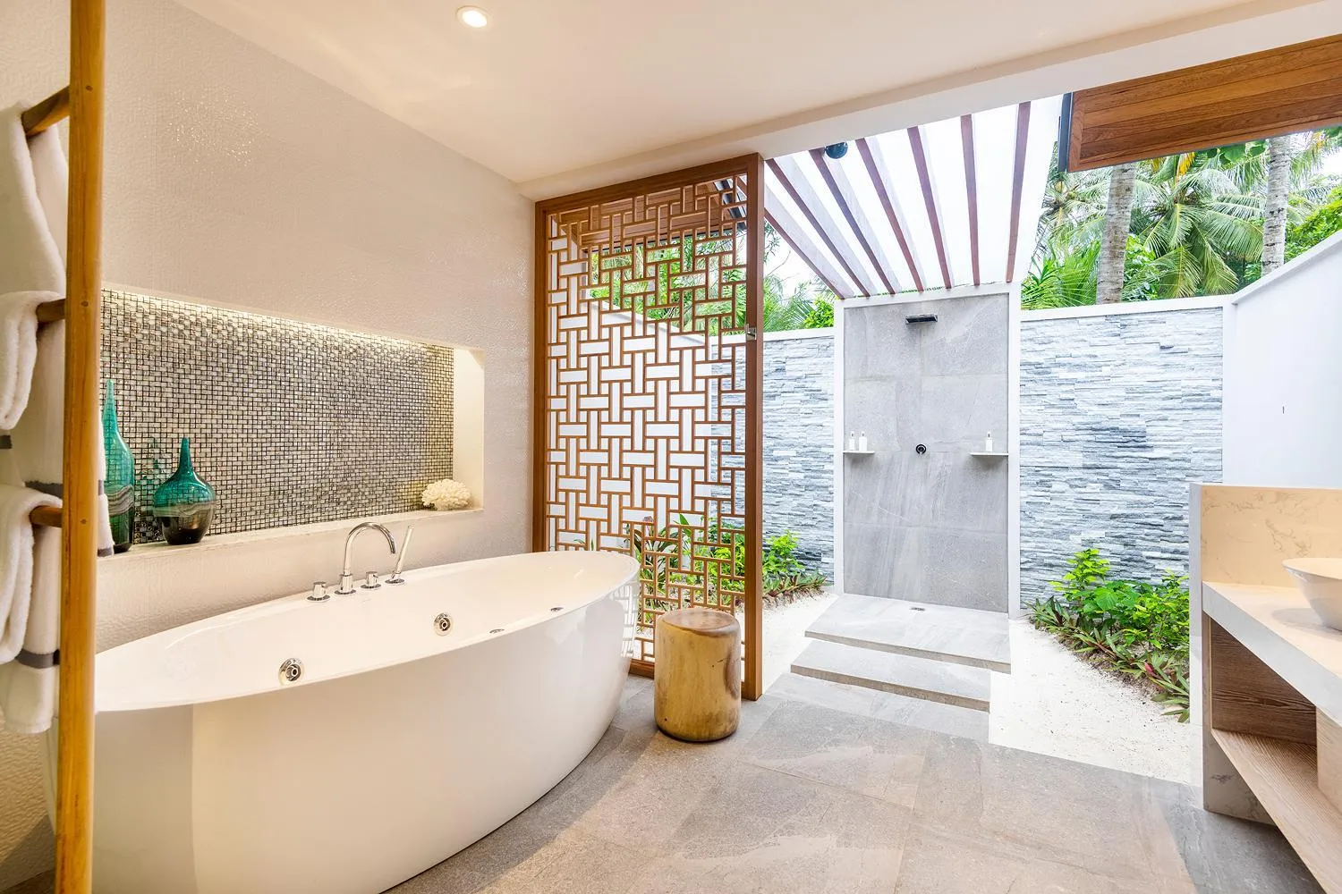 Bathroom in Lily Beach Resort and Spa - All Inclusive