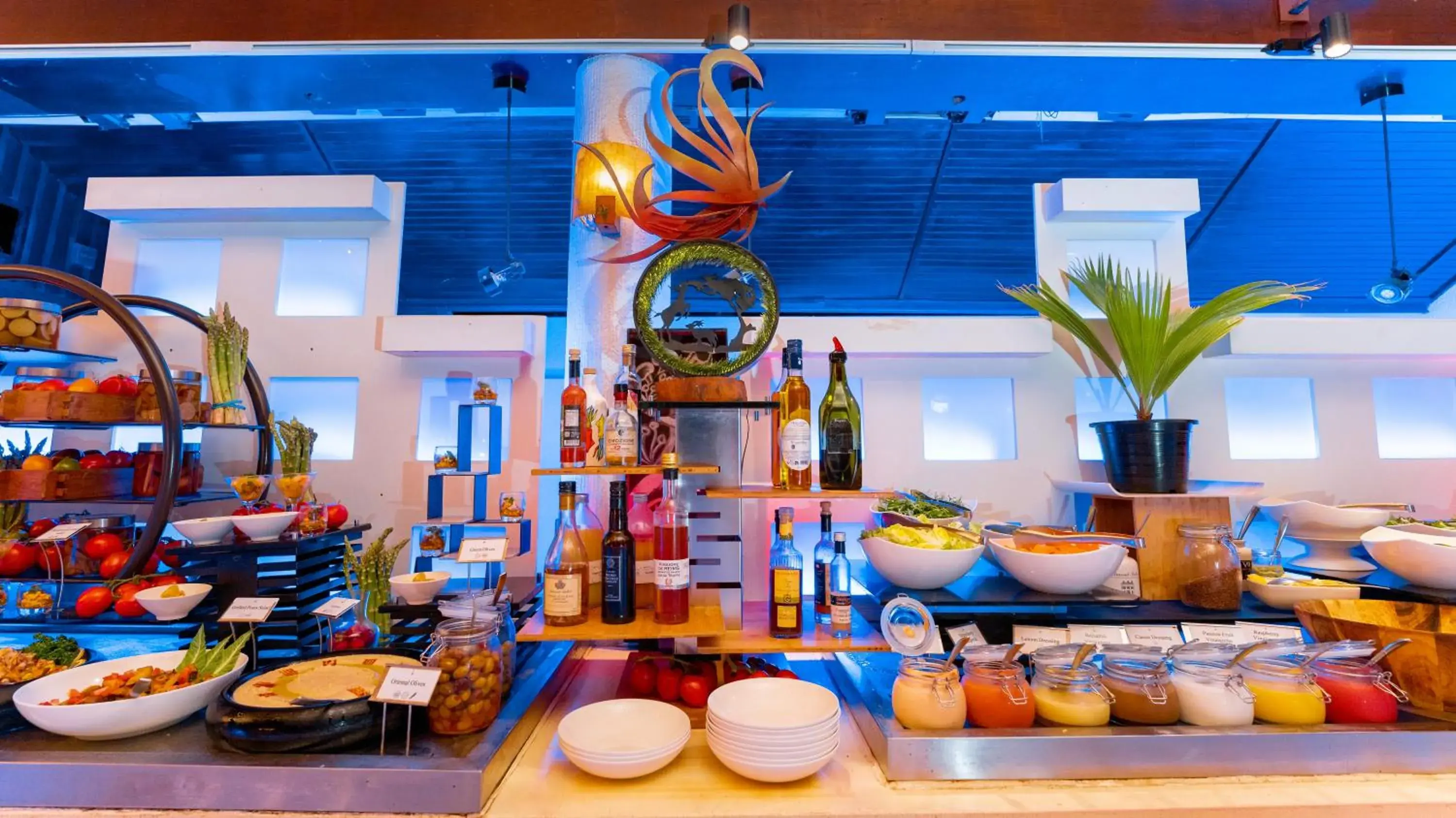 Buffet breakfast in Lily Beach Resort and Spa - All Inclusive Buffet breakfast in Lily Beach Resort and Spa - All Inclusive